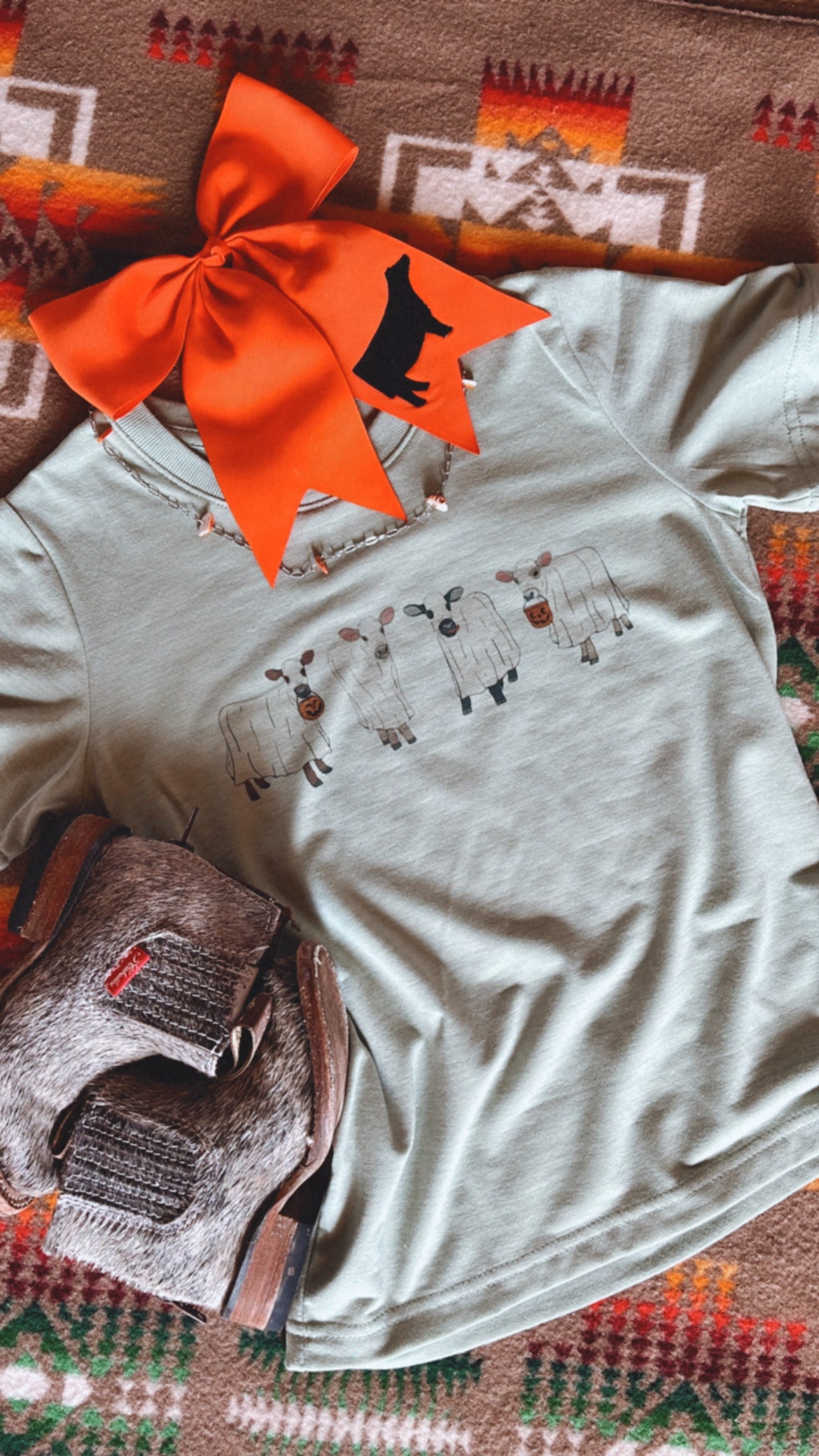 the Cow |Ghouls| onesie + tee (short or long sleeve)