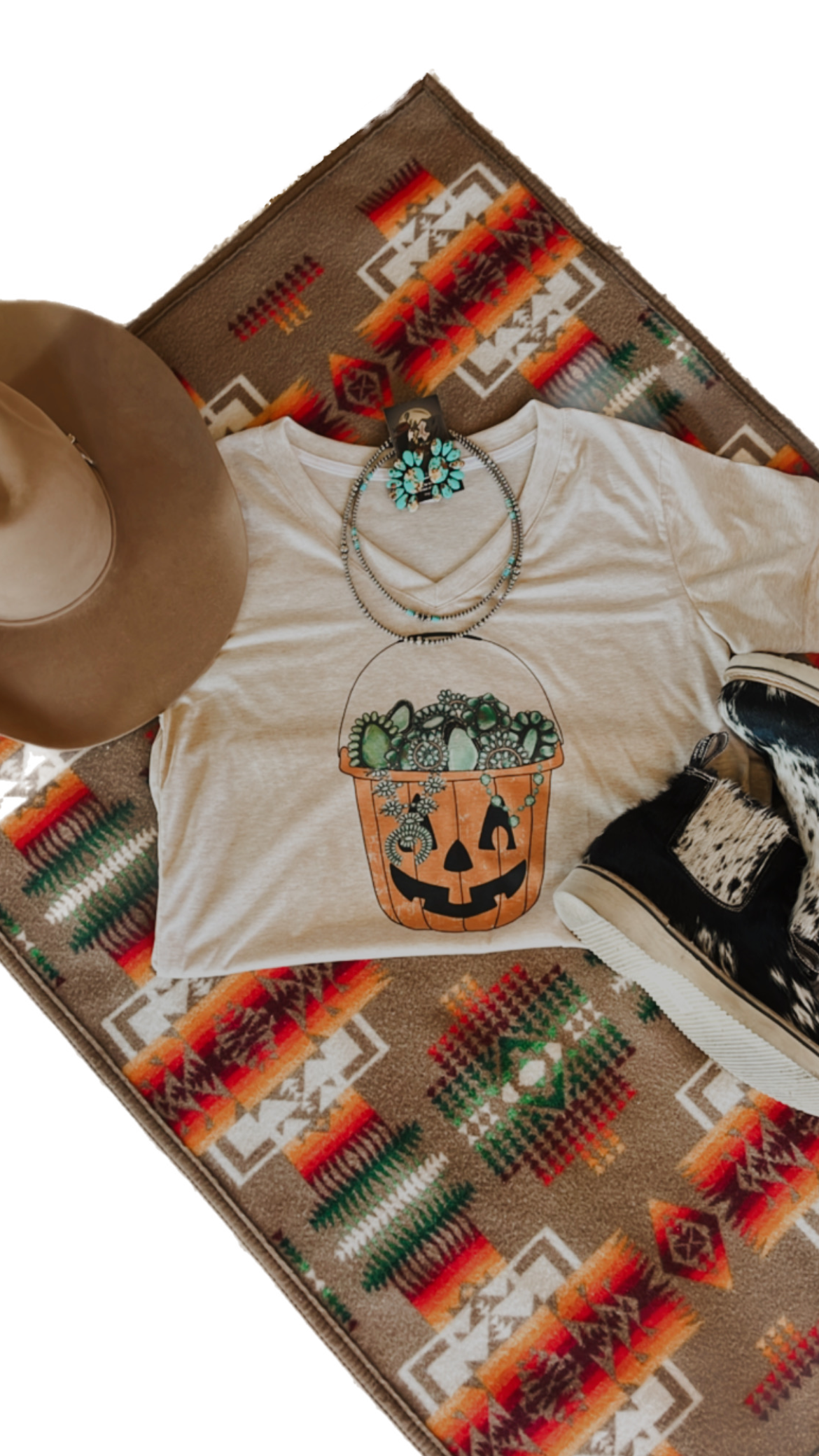 the Turquoise |Trick-o-Treat| tee- multiple options