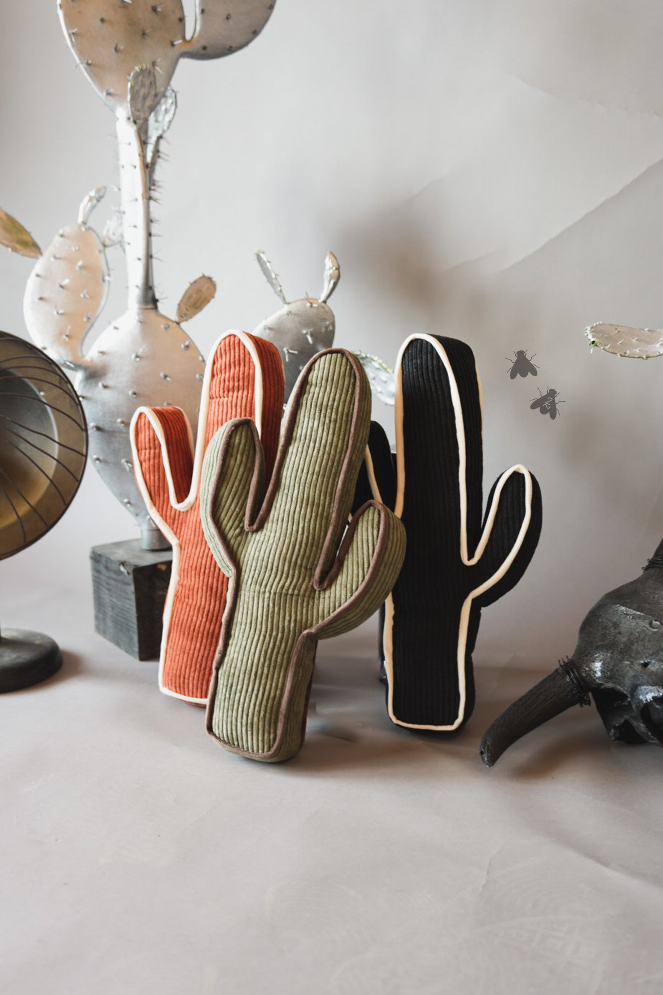 the Kick a |Cactus| pillow-color options