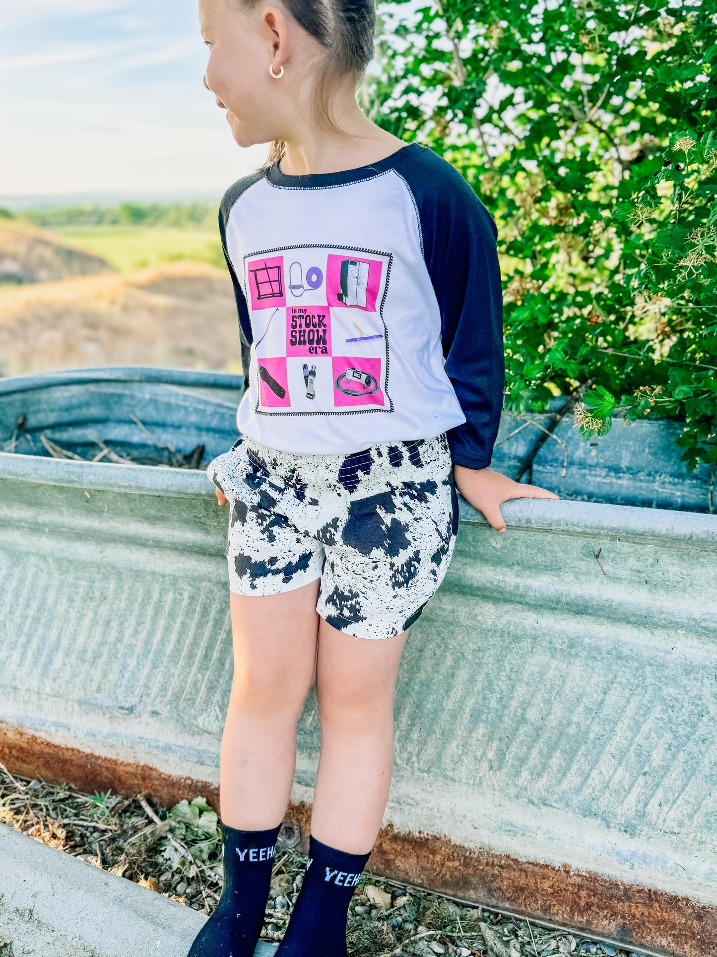 the Color Me |Cowhide| Shorts-littles