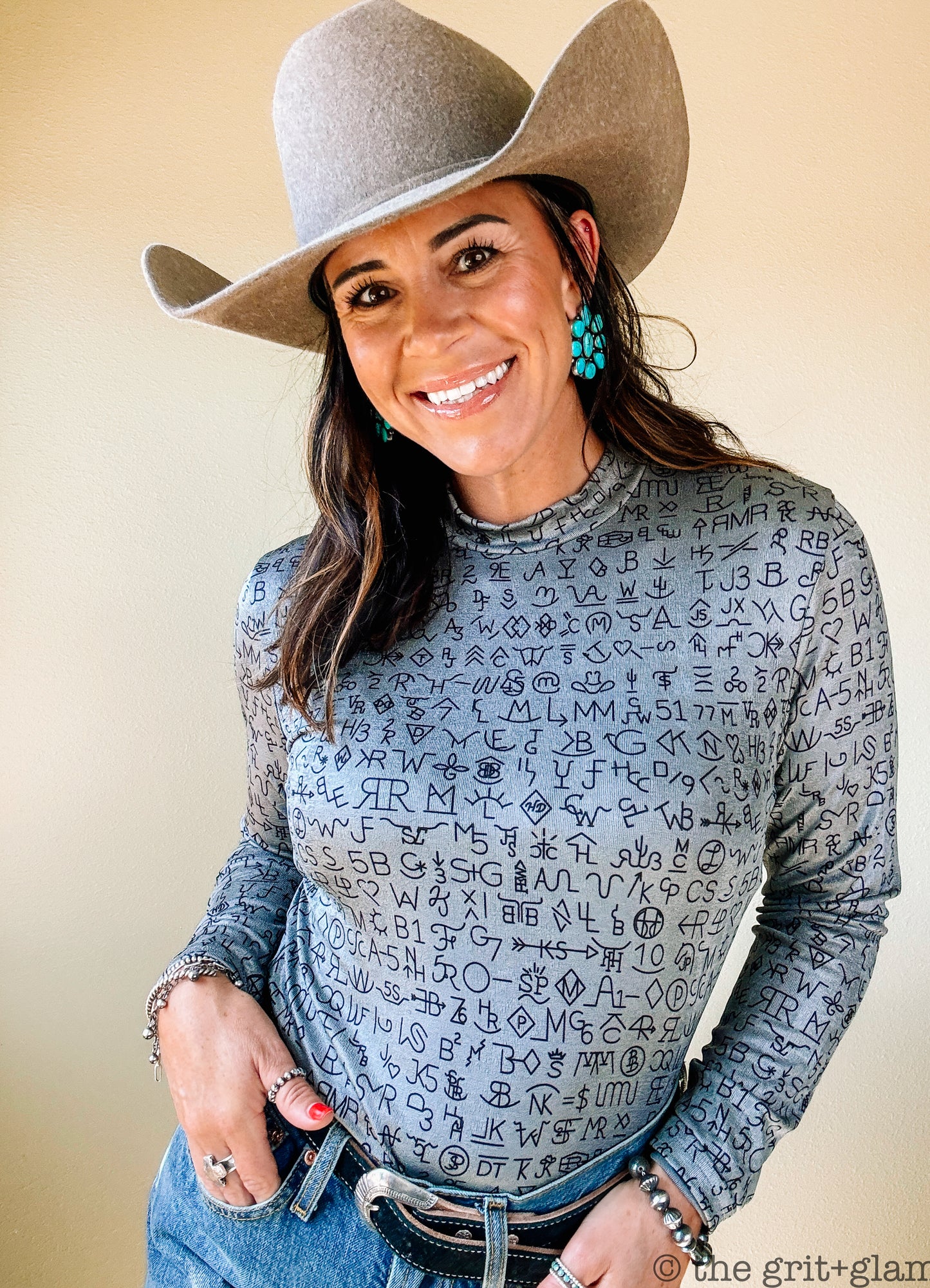 the Branded |L/S| {charcoal}