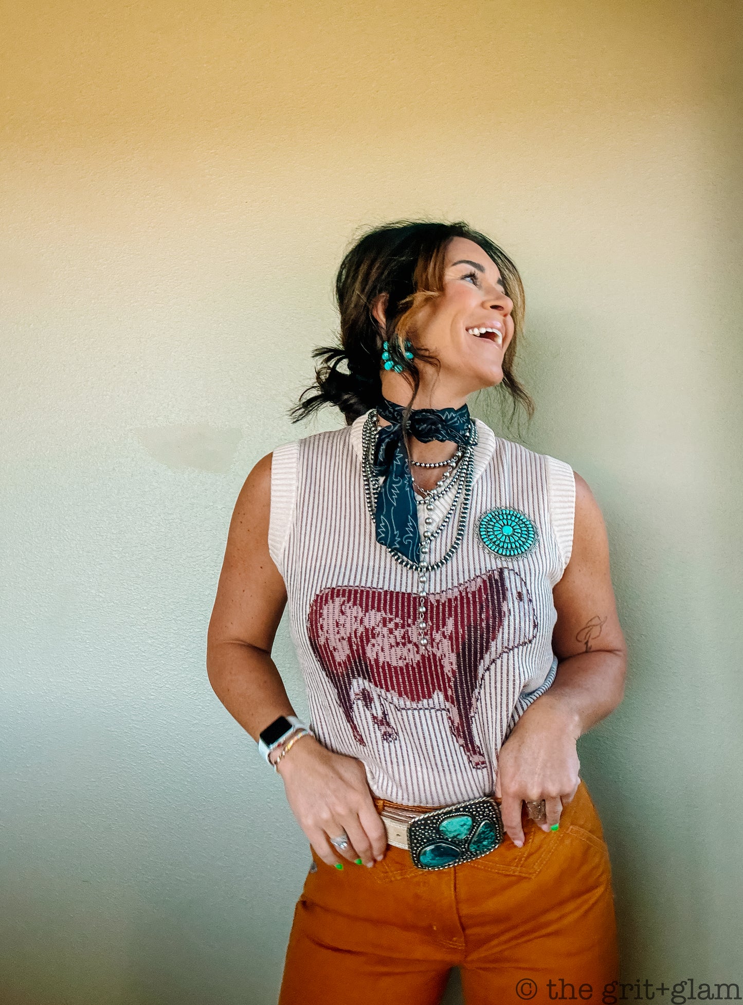 the |Hereford| Highway sweater vest