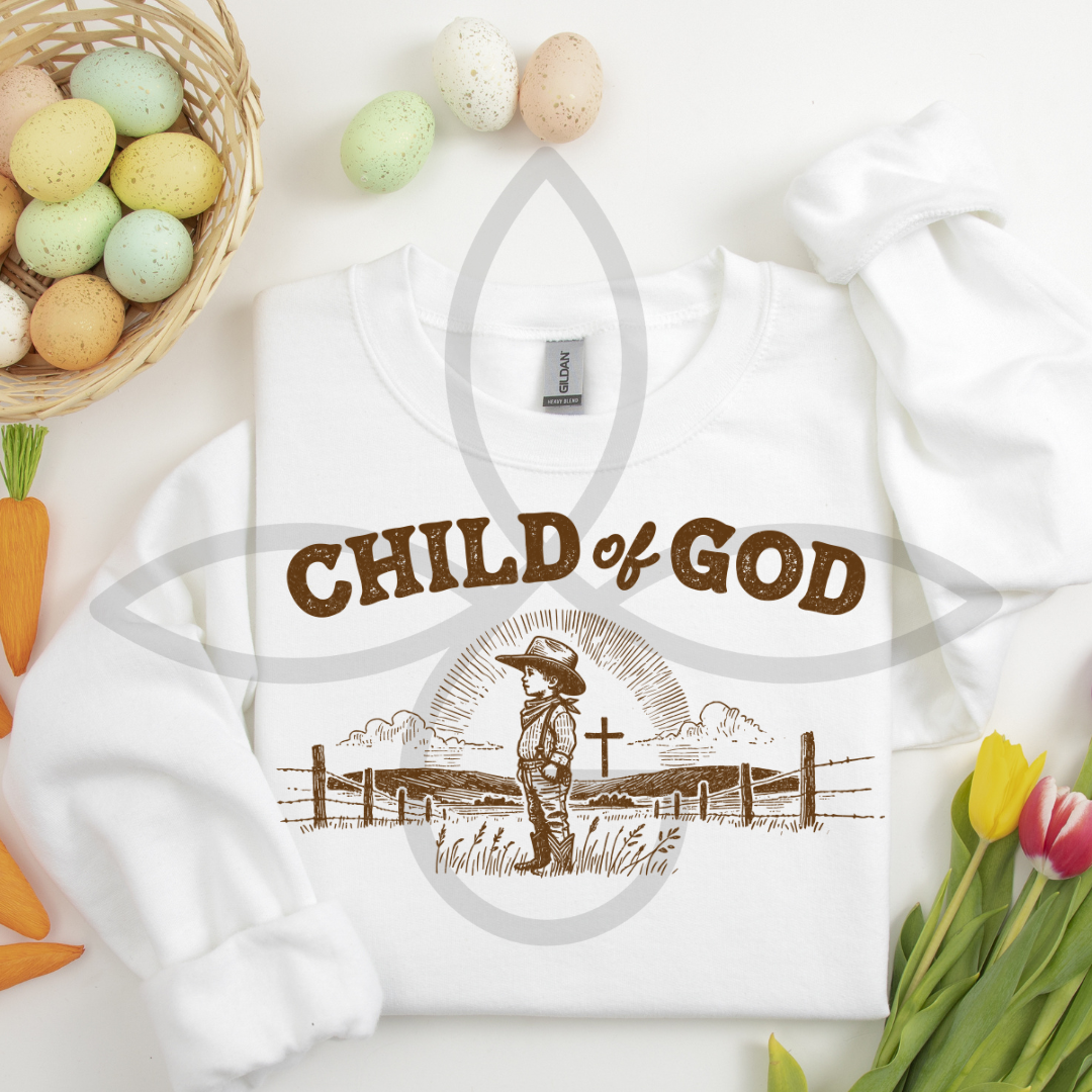 the Child of |God| onesie + tee