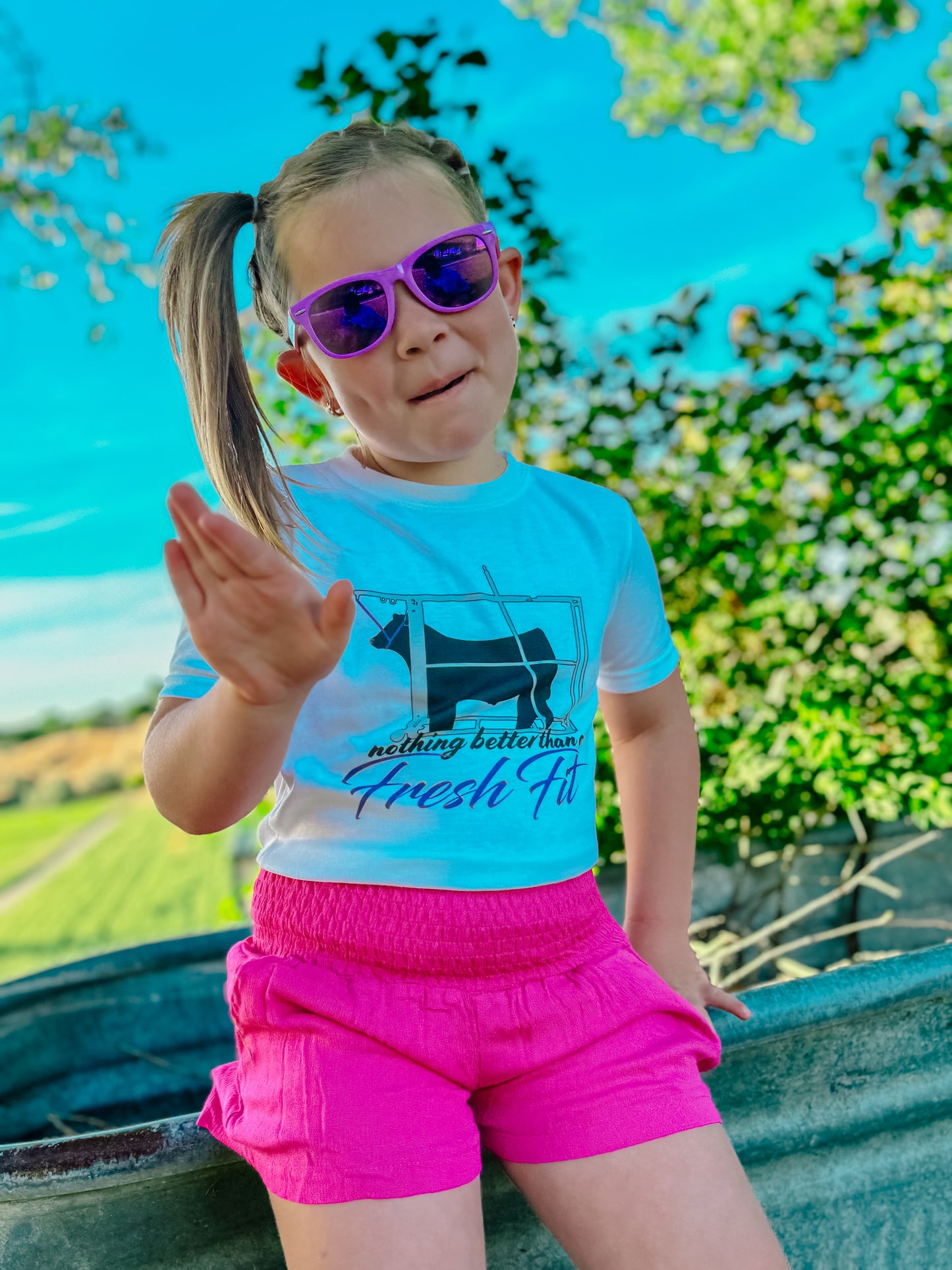 the Pony |Pink| Shorts {littles}