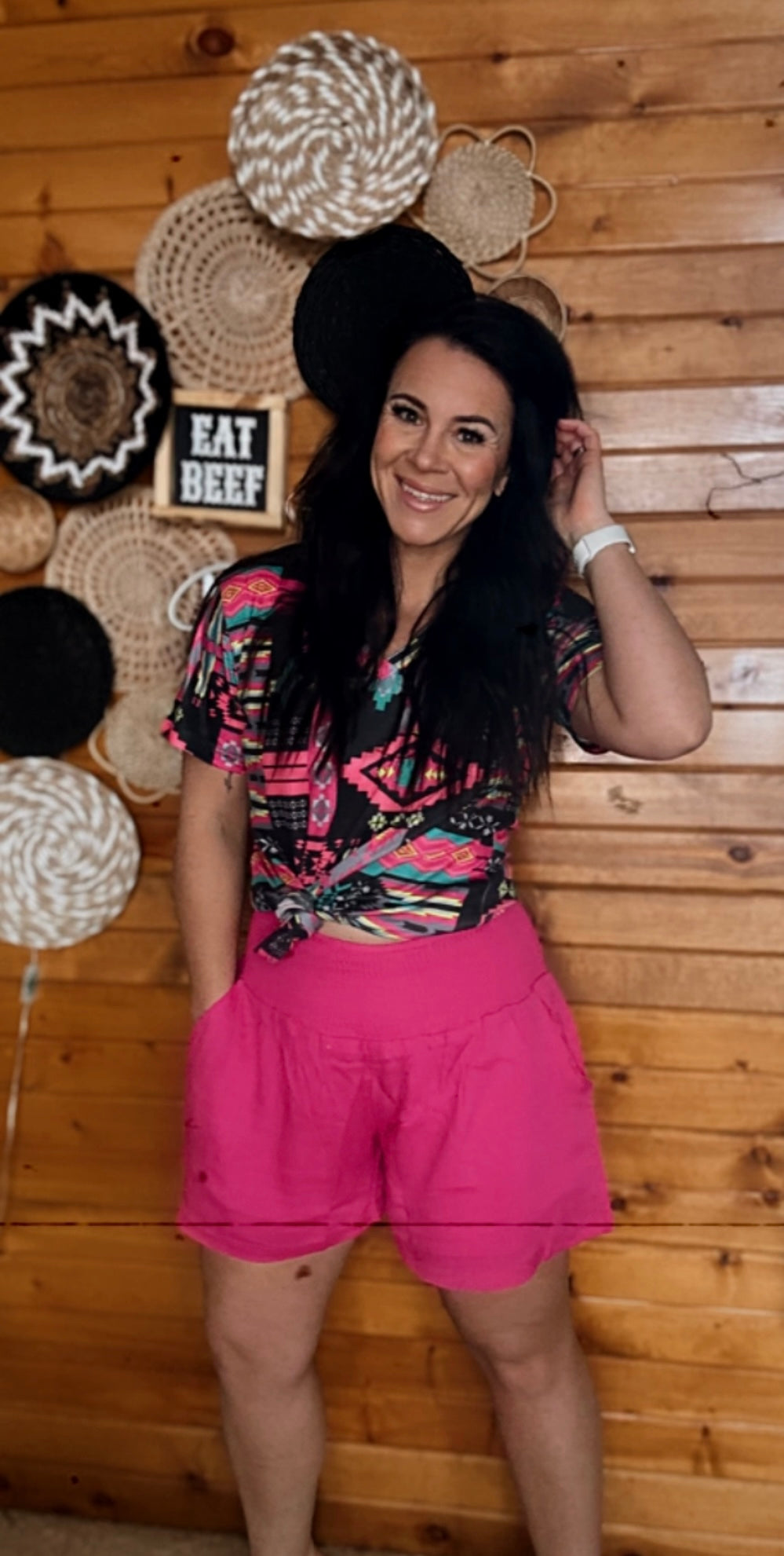 the Color Me |Pink| shorts {ladies}