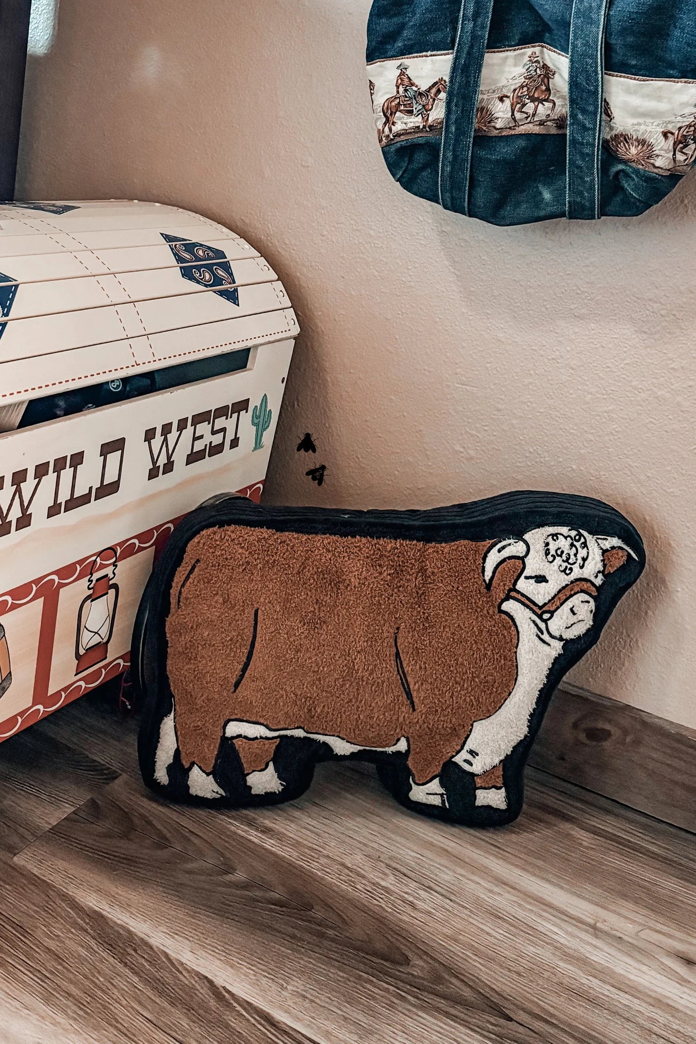 the Cattle |Talk| pillow {hereford}