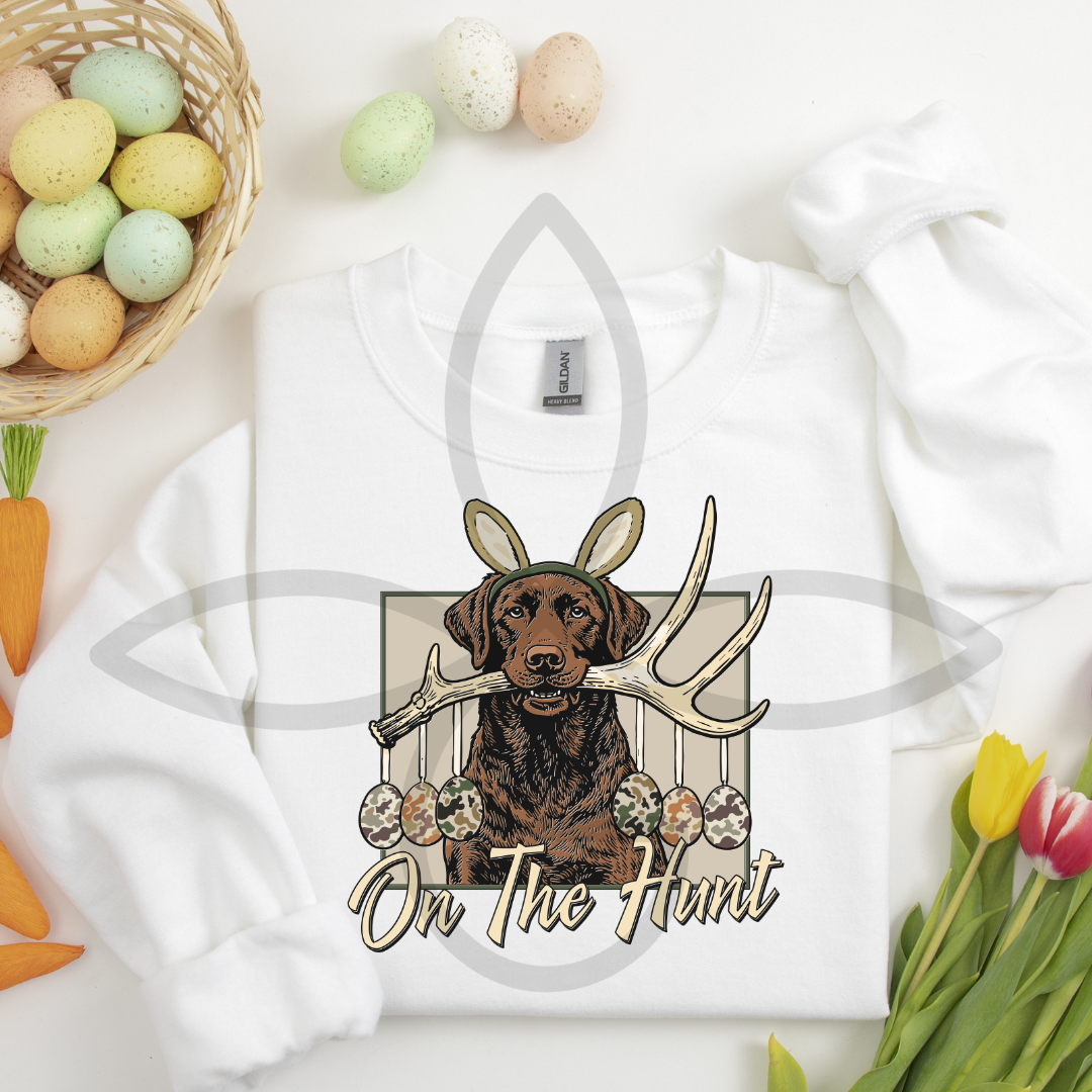 the On the |Hunt| onesie + tee