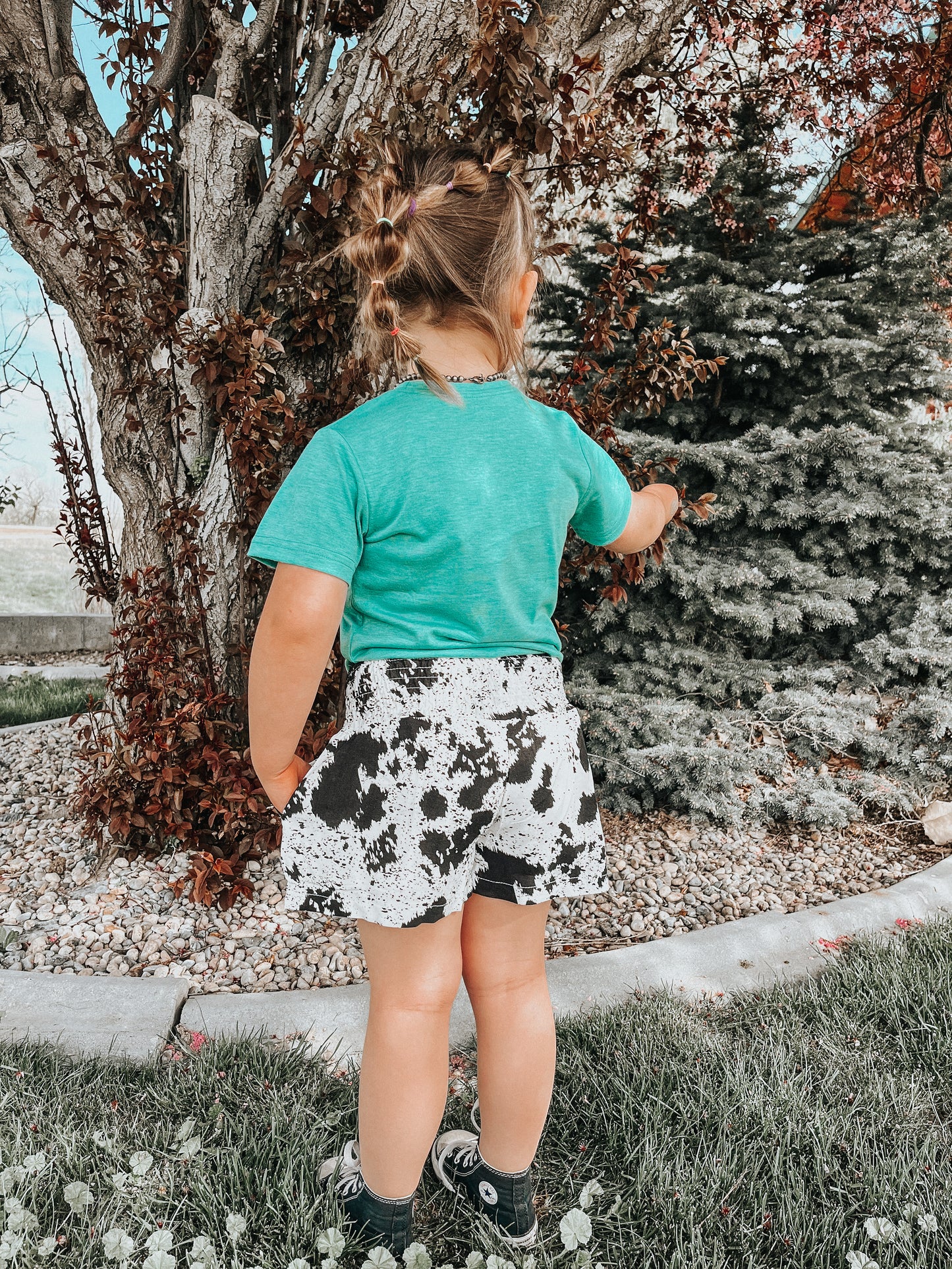 the Color Me |Cowhide| Shorts-littles