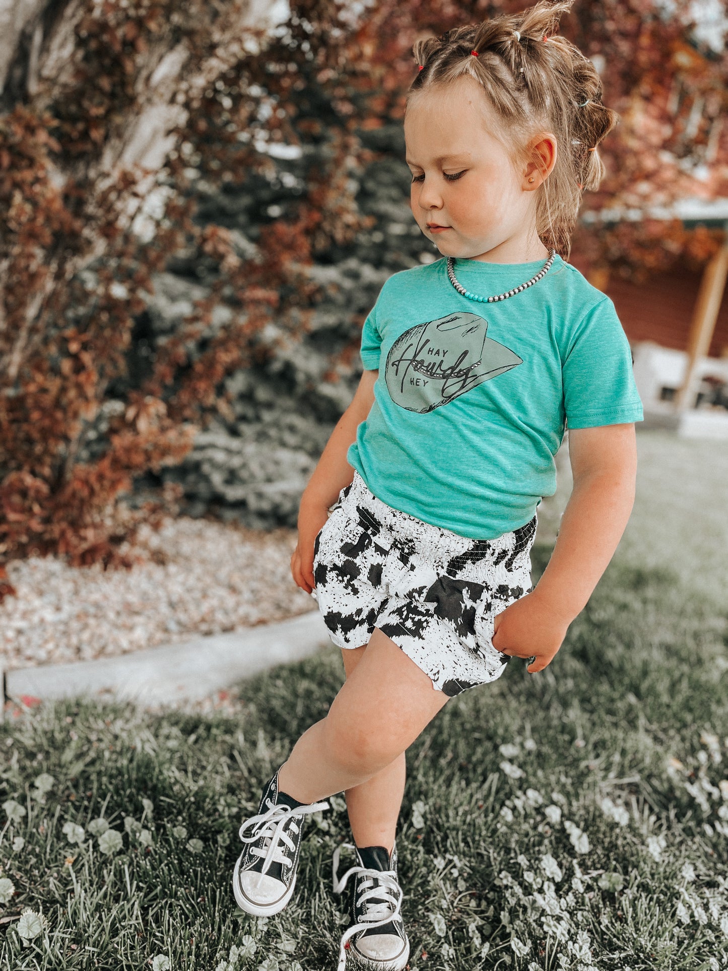 the Color Me |Cowhide| Shorts-littles