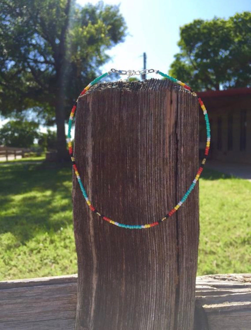 the |Abilene| Serape Necklace {color options} 14"