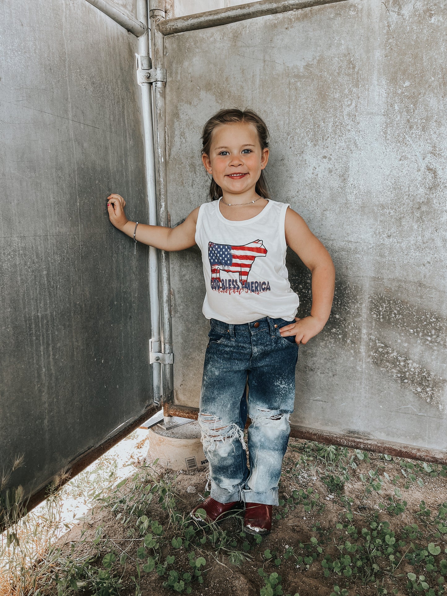 the Steers + |Stripes| tank or tee