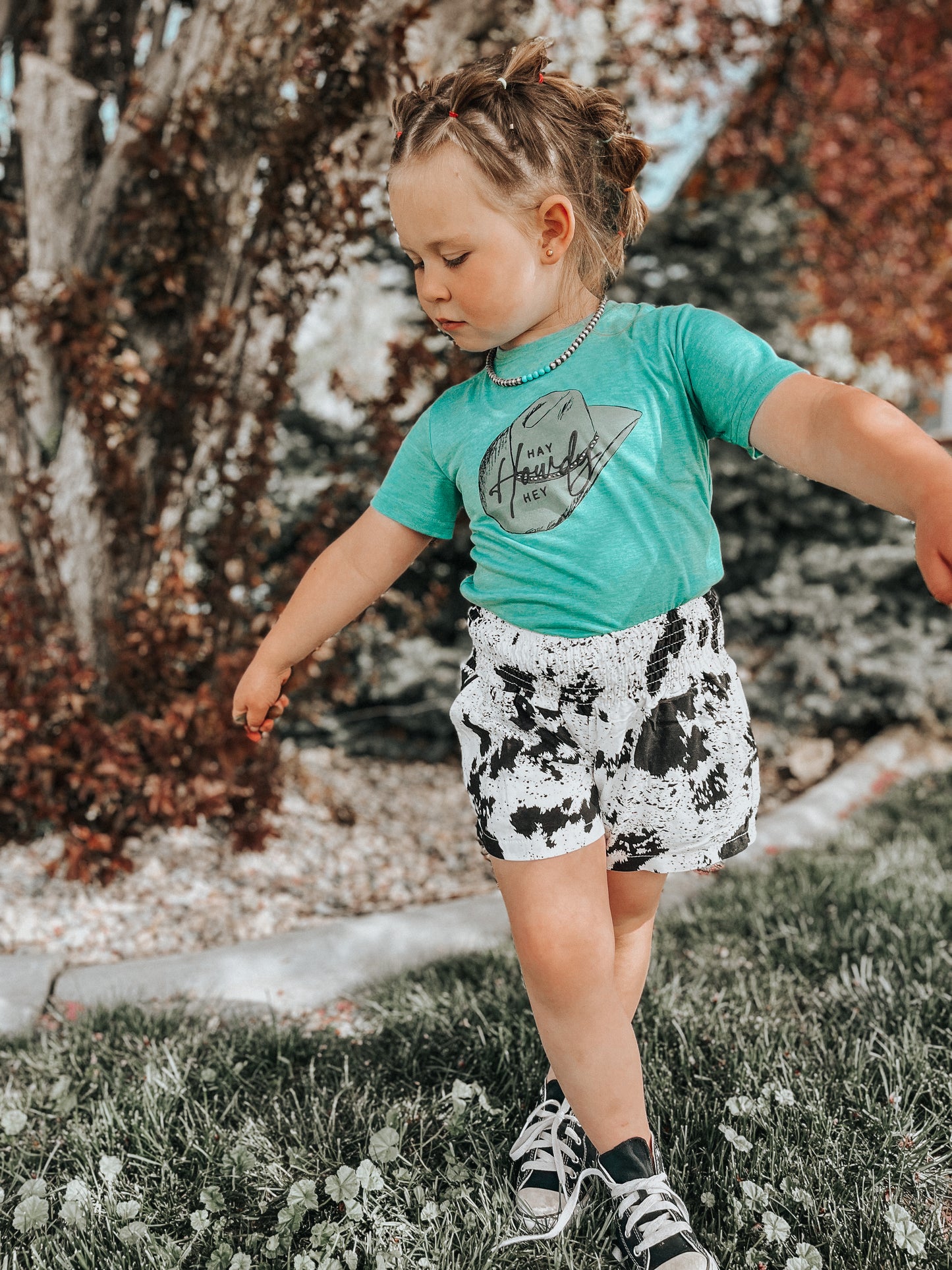 the Color Me |Cowhide| Shorts-littles