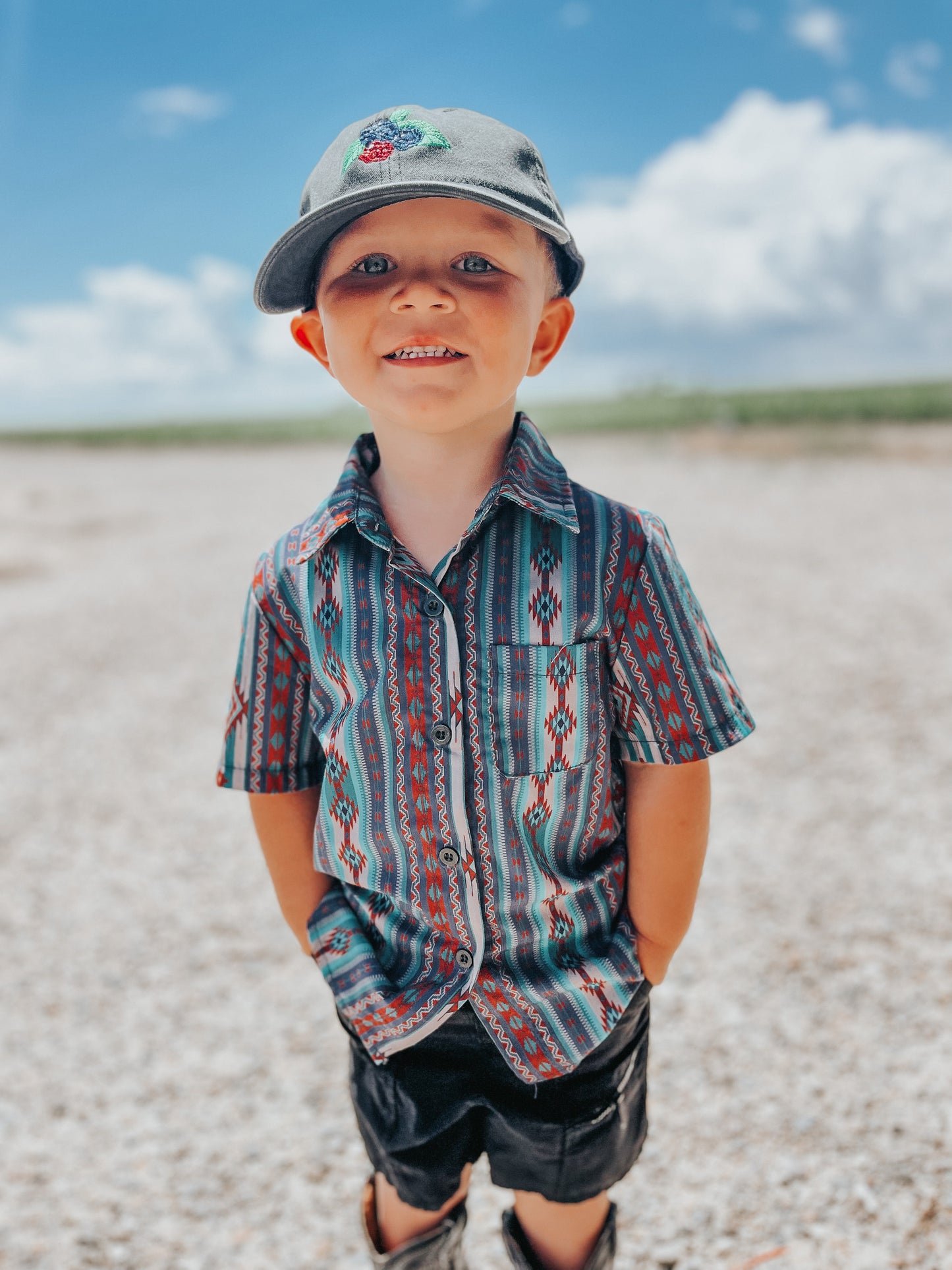 the Western |Feel| Button Up littles