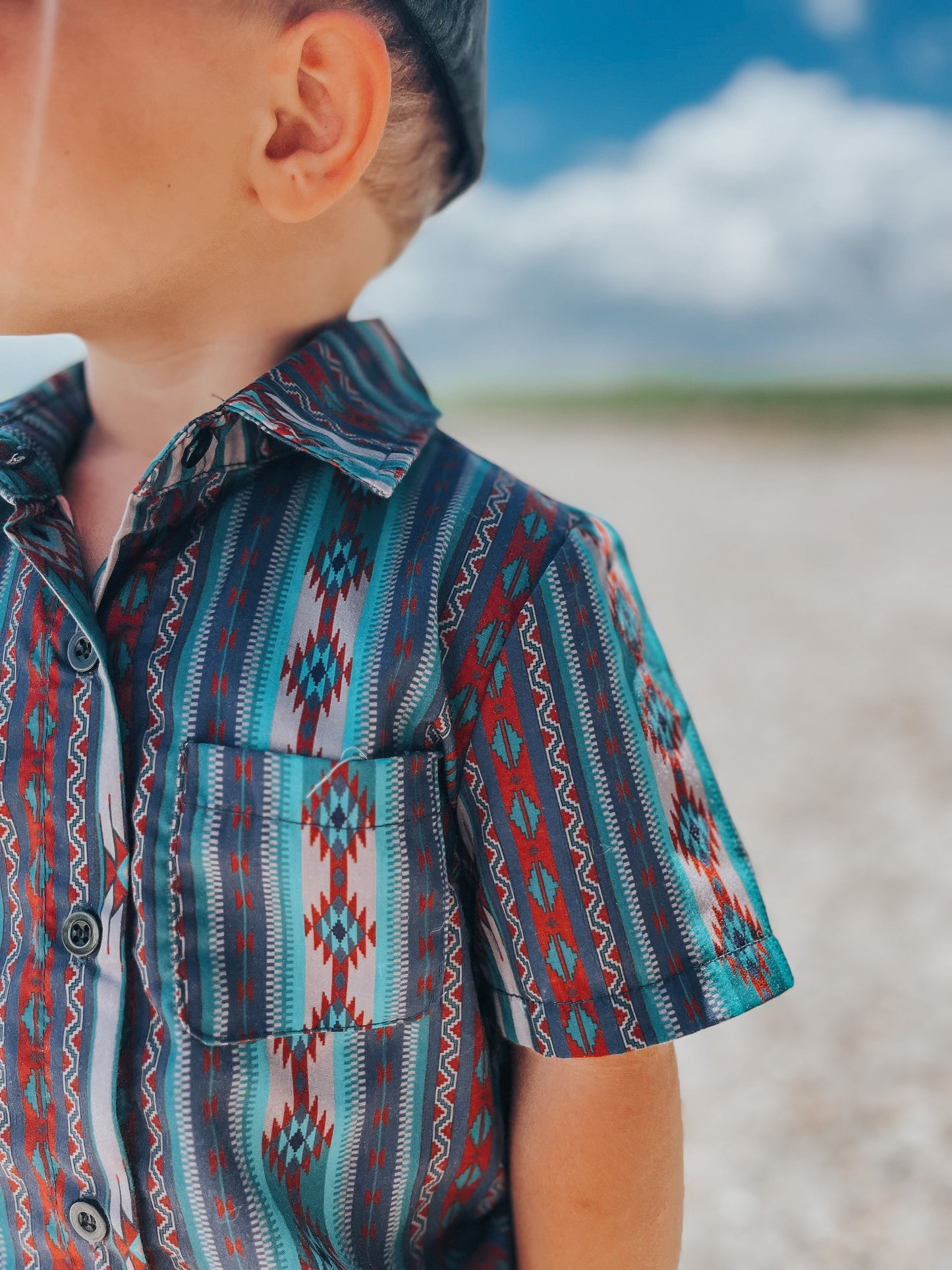 the Western |Feel| Button Up littles
