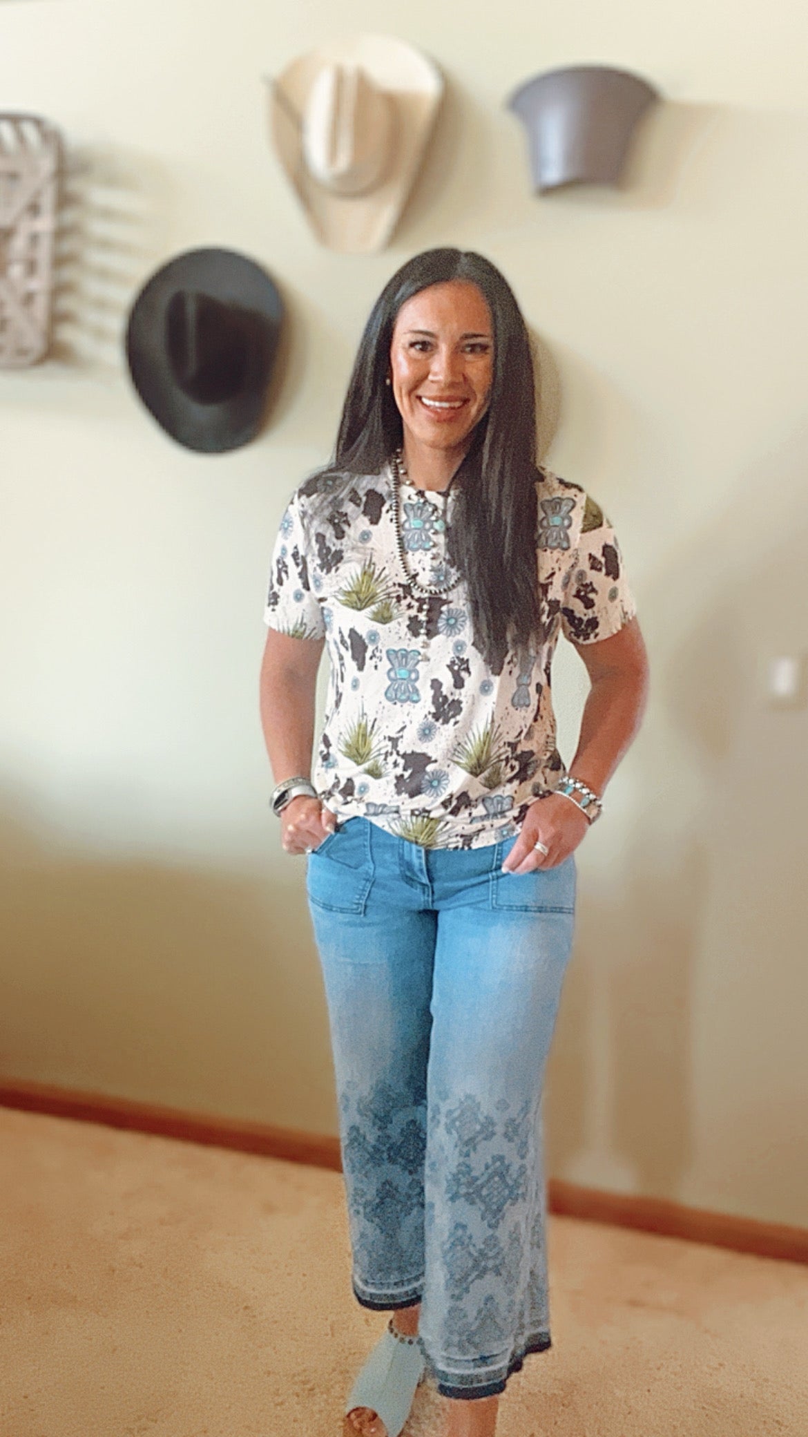 the Concho |Valley| ladies tee
