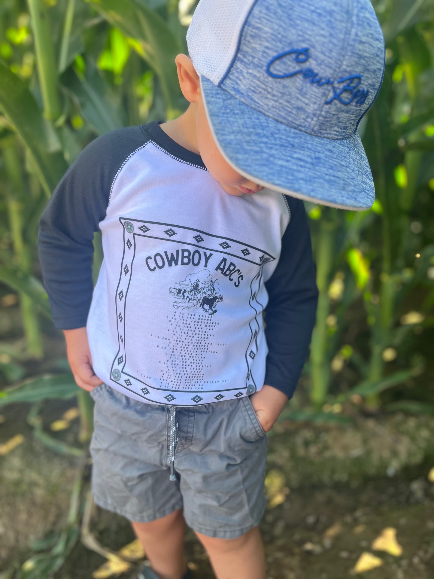 the Cowboy |ABC's| tee or raglan