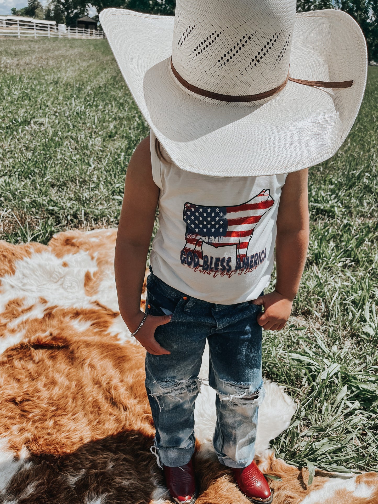 the Steers + |Stripes| tank or tee