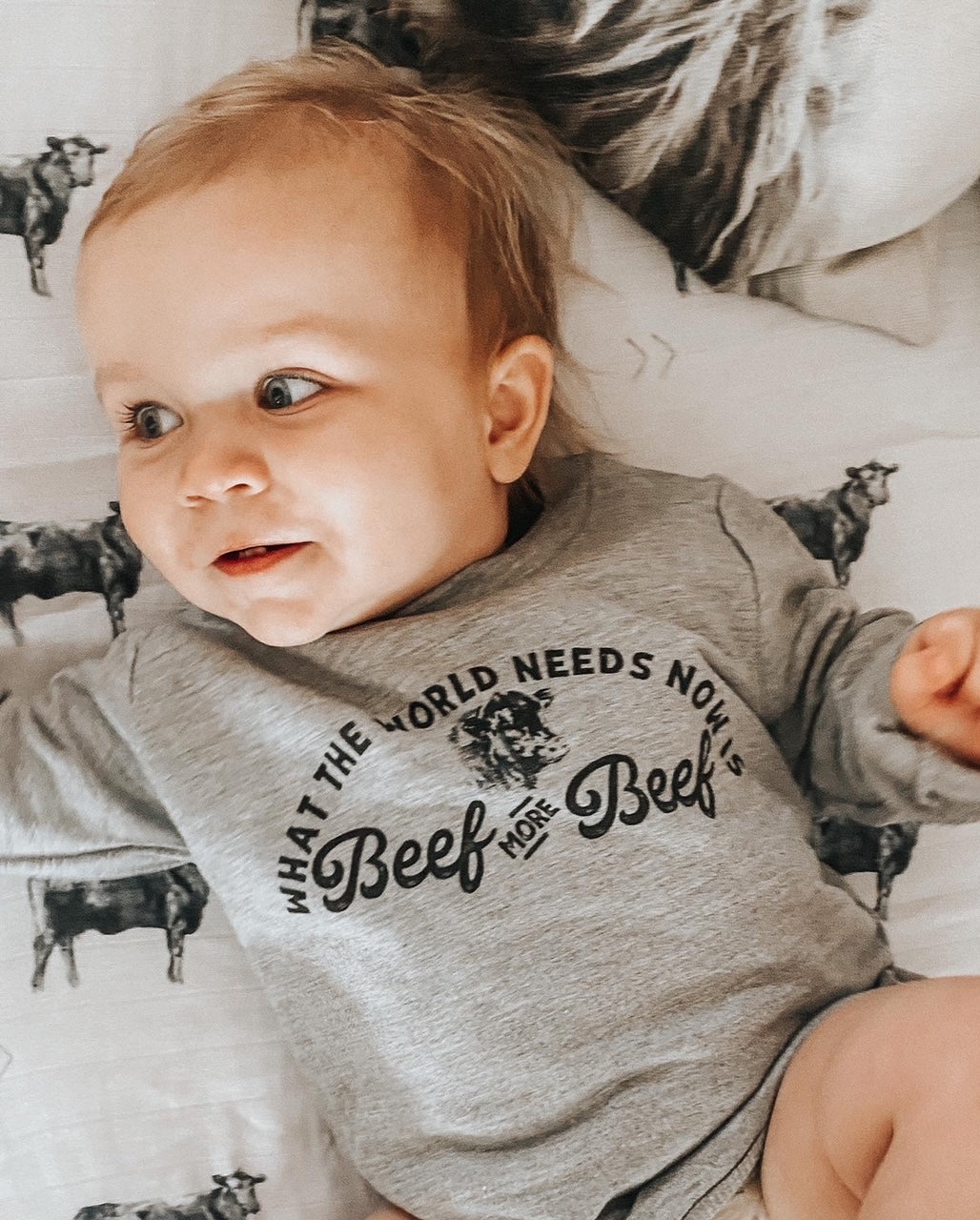 the What the World Needs Now is |Beef More Beef| crew + hoodies