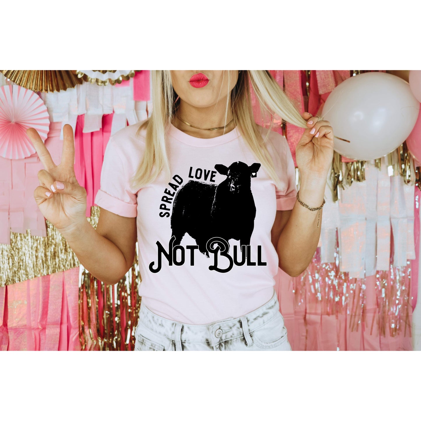 the Spread |Love| Not Bull tee