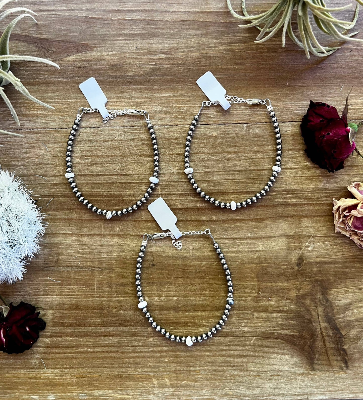 the Moon in |Oklahoma| Navajo + White Buffalo Bracelet