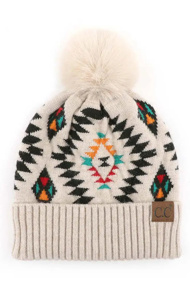 the |Darby| Aztec beanie KIDS-color options