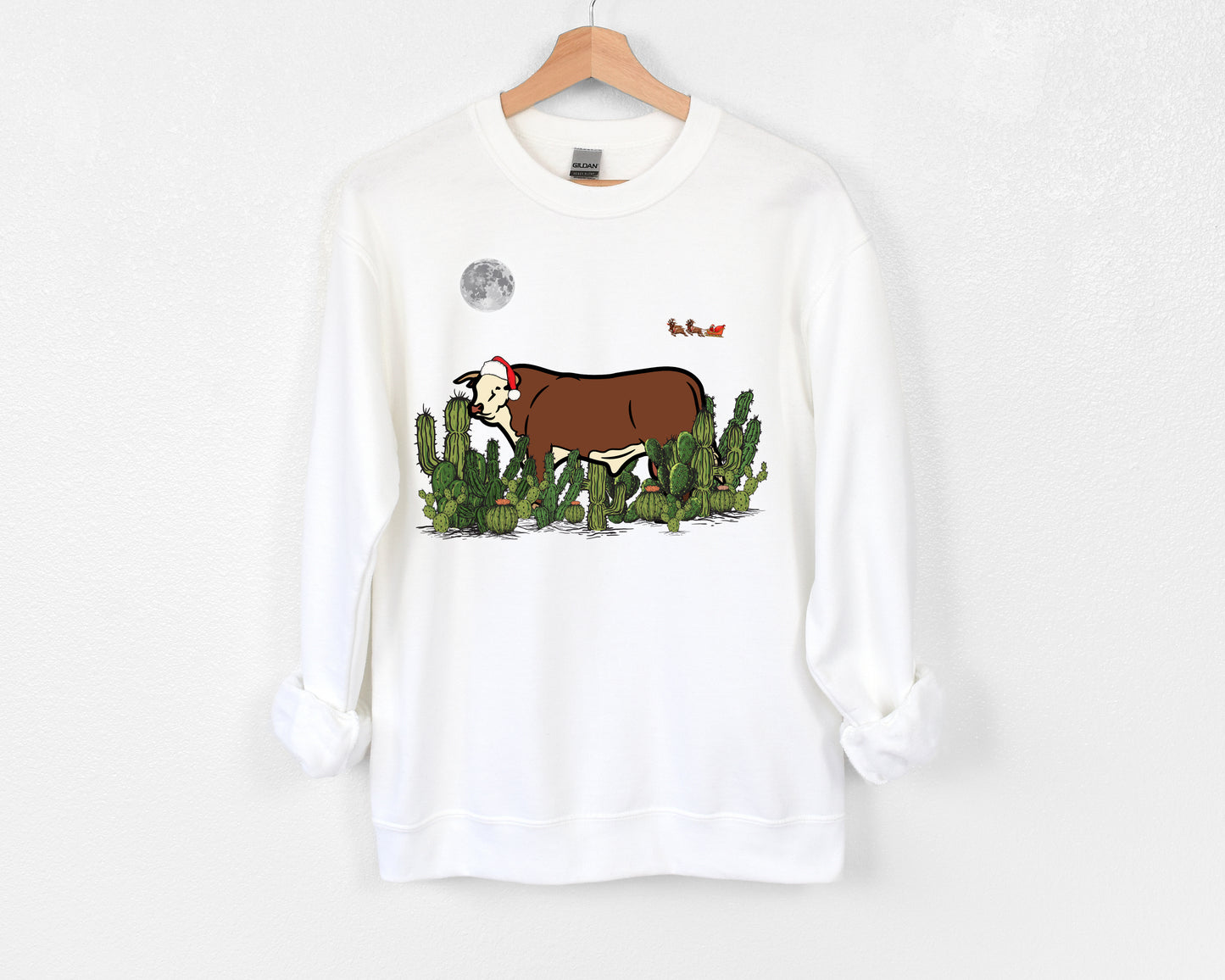 the Festive |Bull| raglan