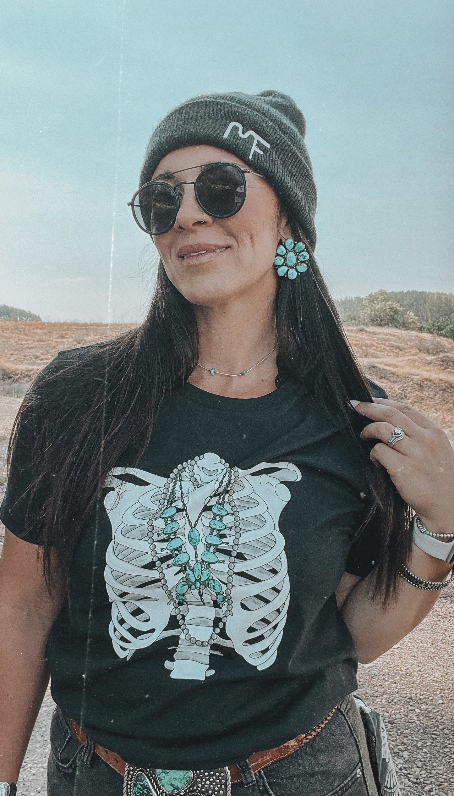 the Turquoise Till I |Die| Ladies tee