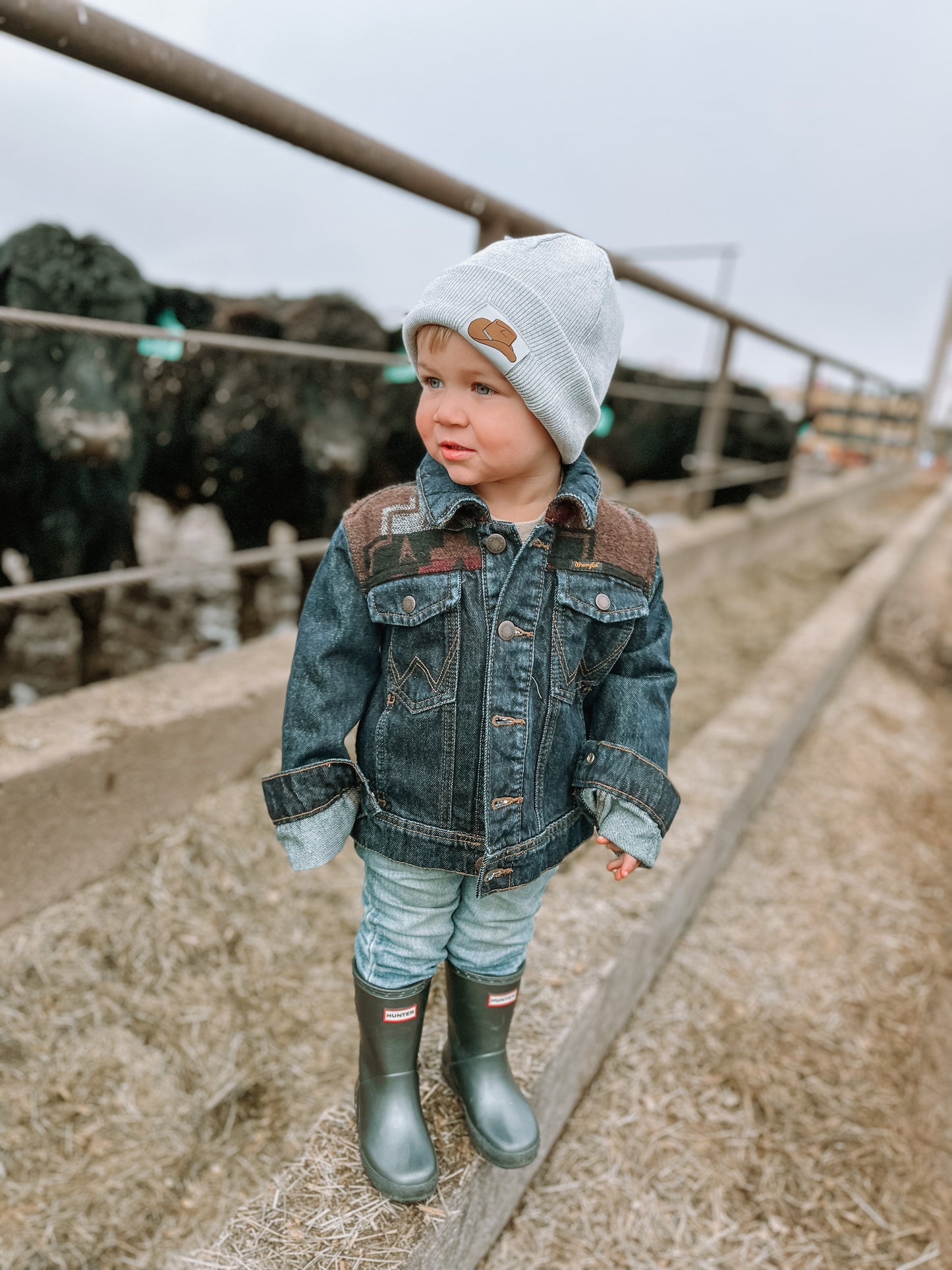 the Silver |Belly| Beanie-Youth