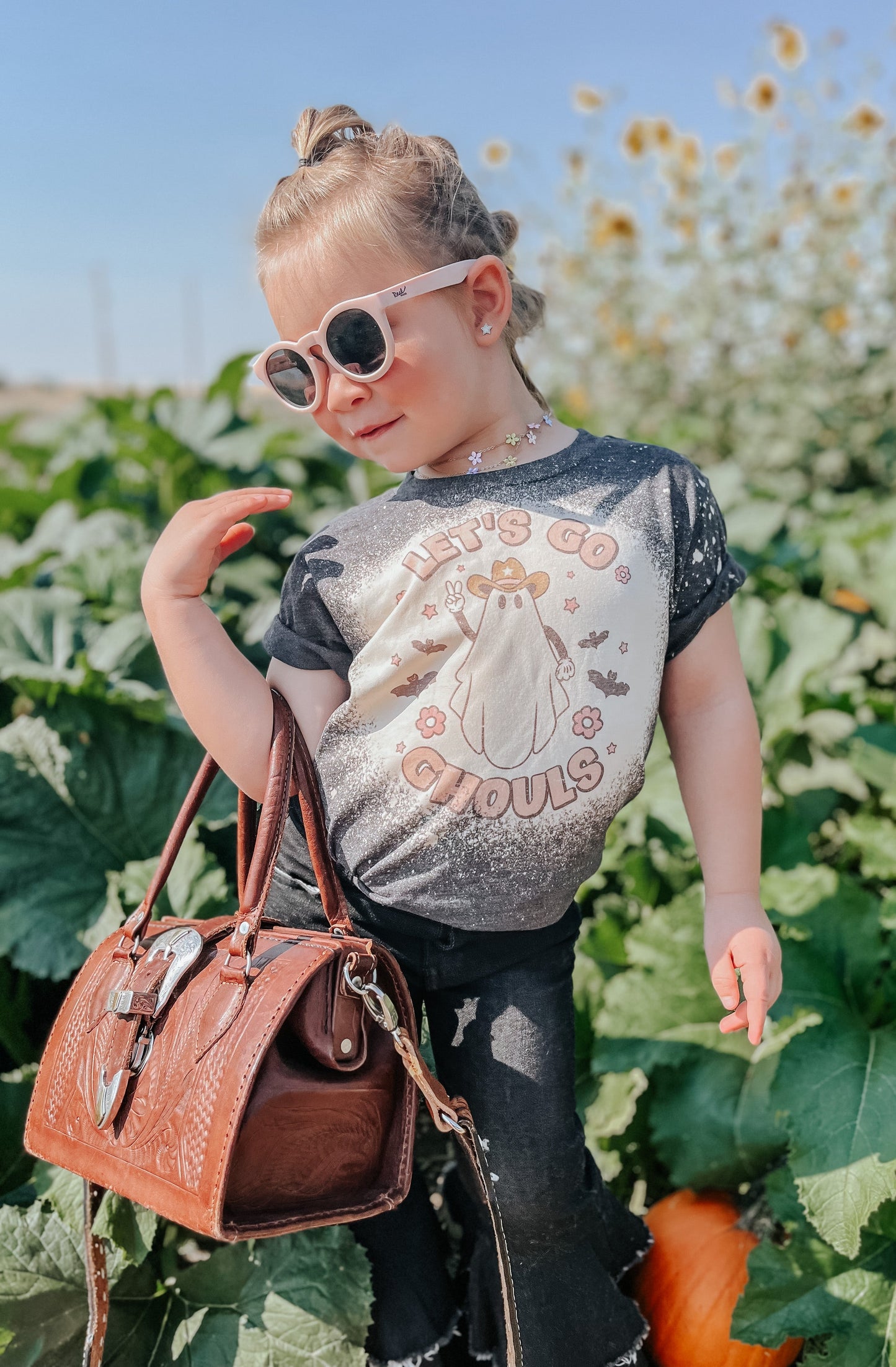 the Let's Go |Ghouls| ladies tee