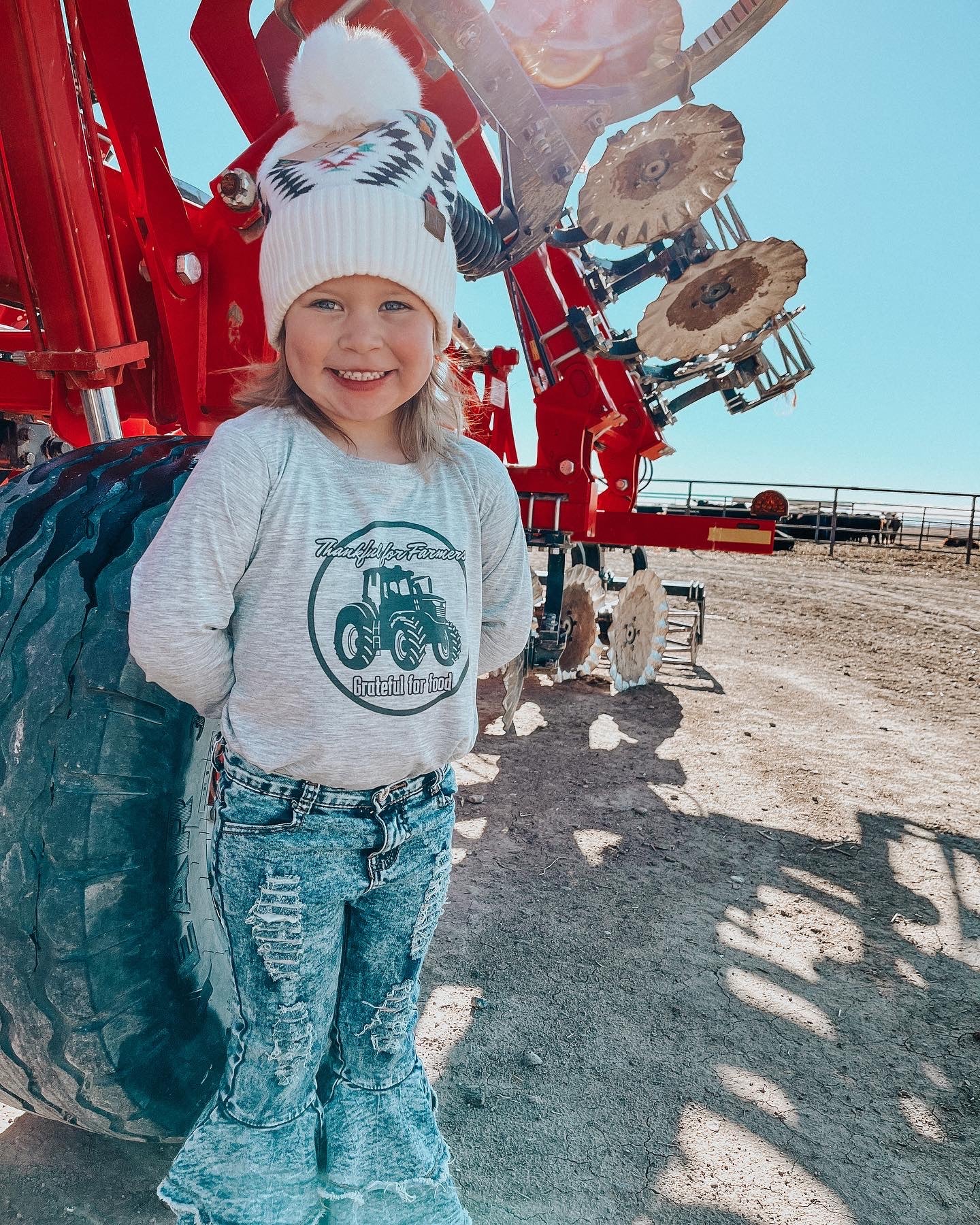 the Thankful for |Farmers| onesie + tee