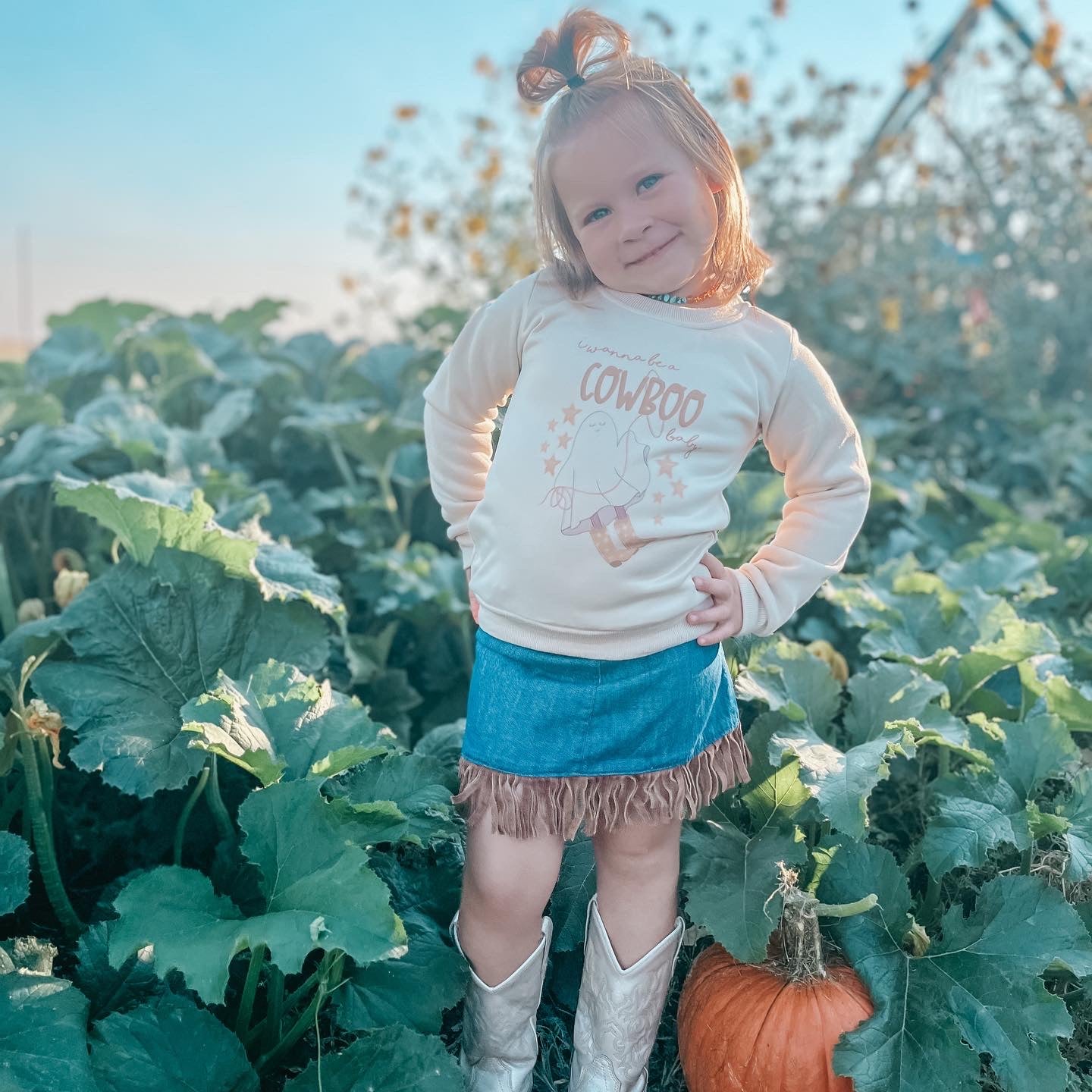 the I Wanna be a |CowBoo| Baby ladies tee