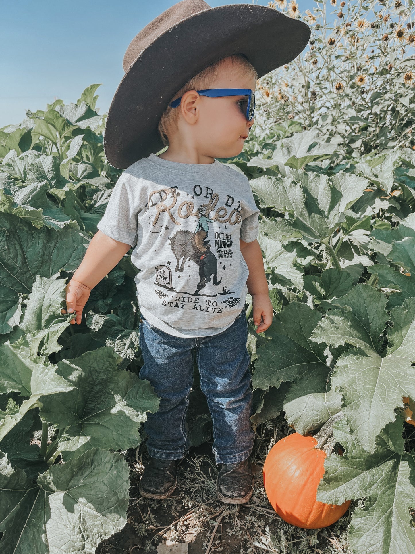the Ride or |Die| Rodeo onesie + tee (short or long sleeve)