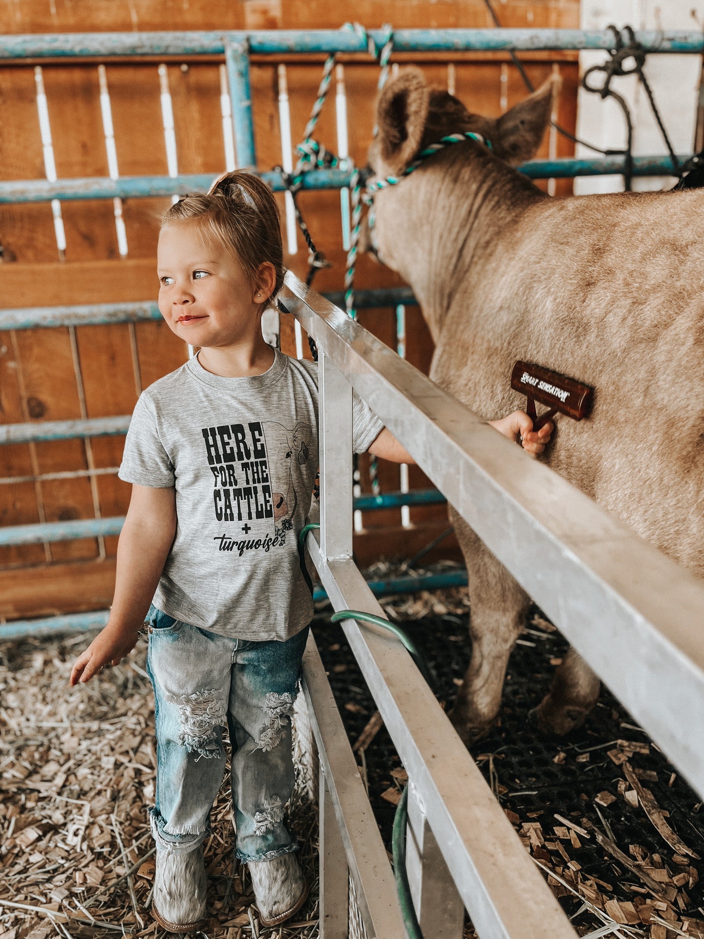 the Here for the Cattle + |Turquoise| ladies