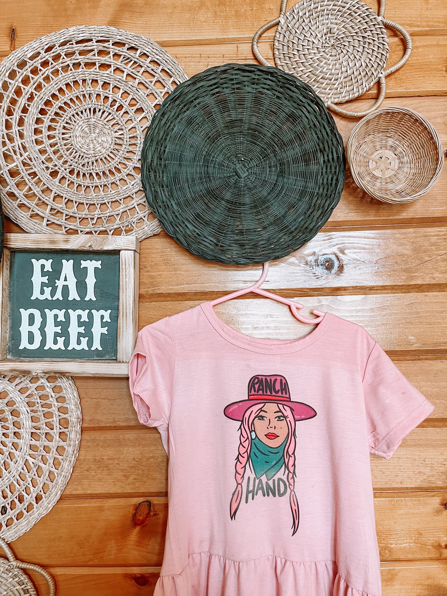 the Ranch |Hand| onesie + tee