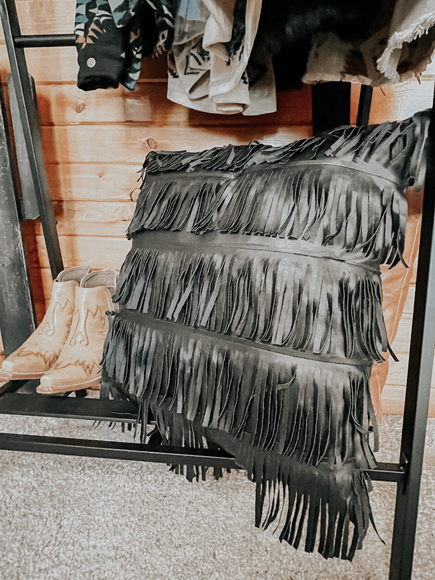 the Fringe |On| pillow case