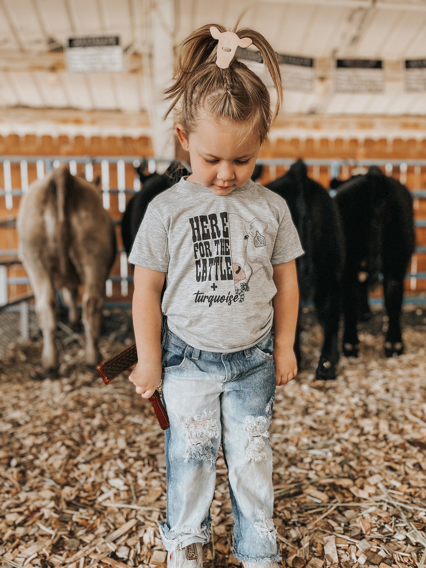 the Here for the Cattle + |Turquoise| littles