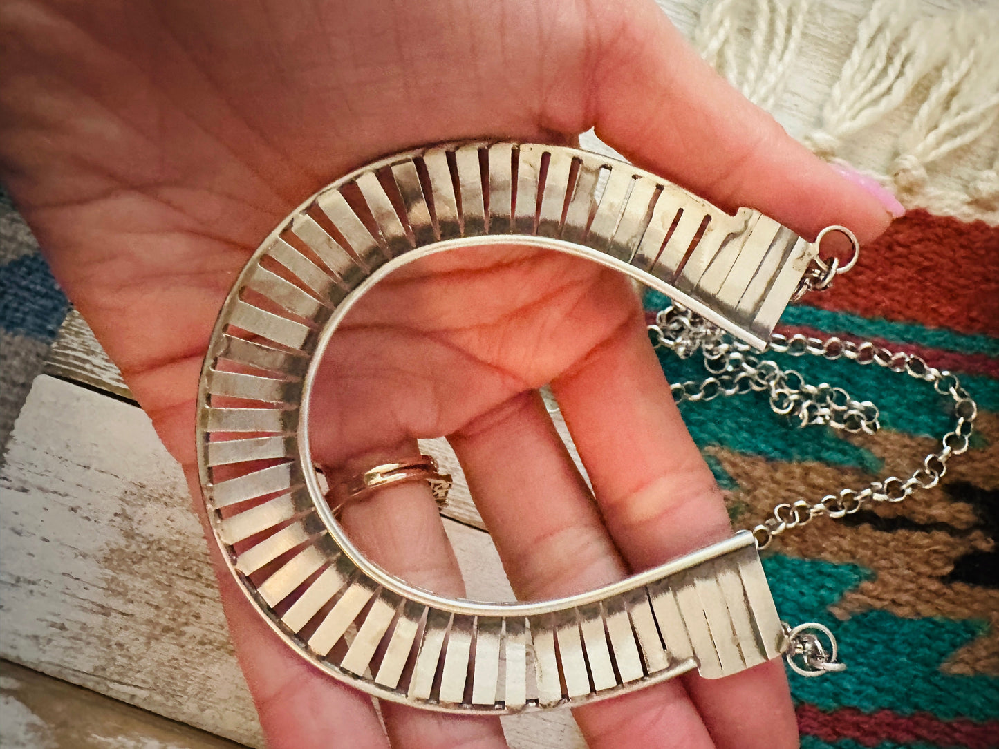 Navajo Horseshoe Necklace