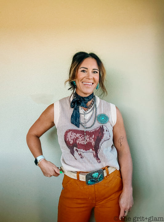 the |Hereford| Highway sweater vest