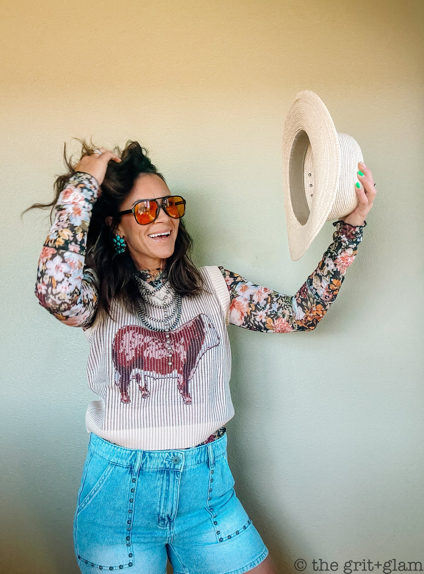 the |Hereford| Highway sweater vest