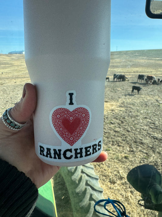 the I |❤️| Ranchers sticker