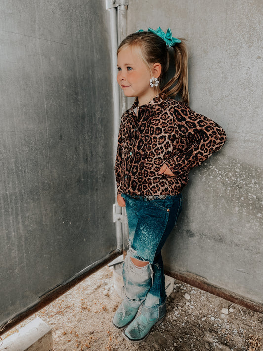 the Lady |Luck| button up- ladies