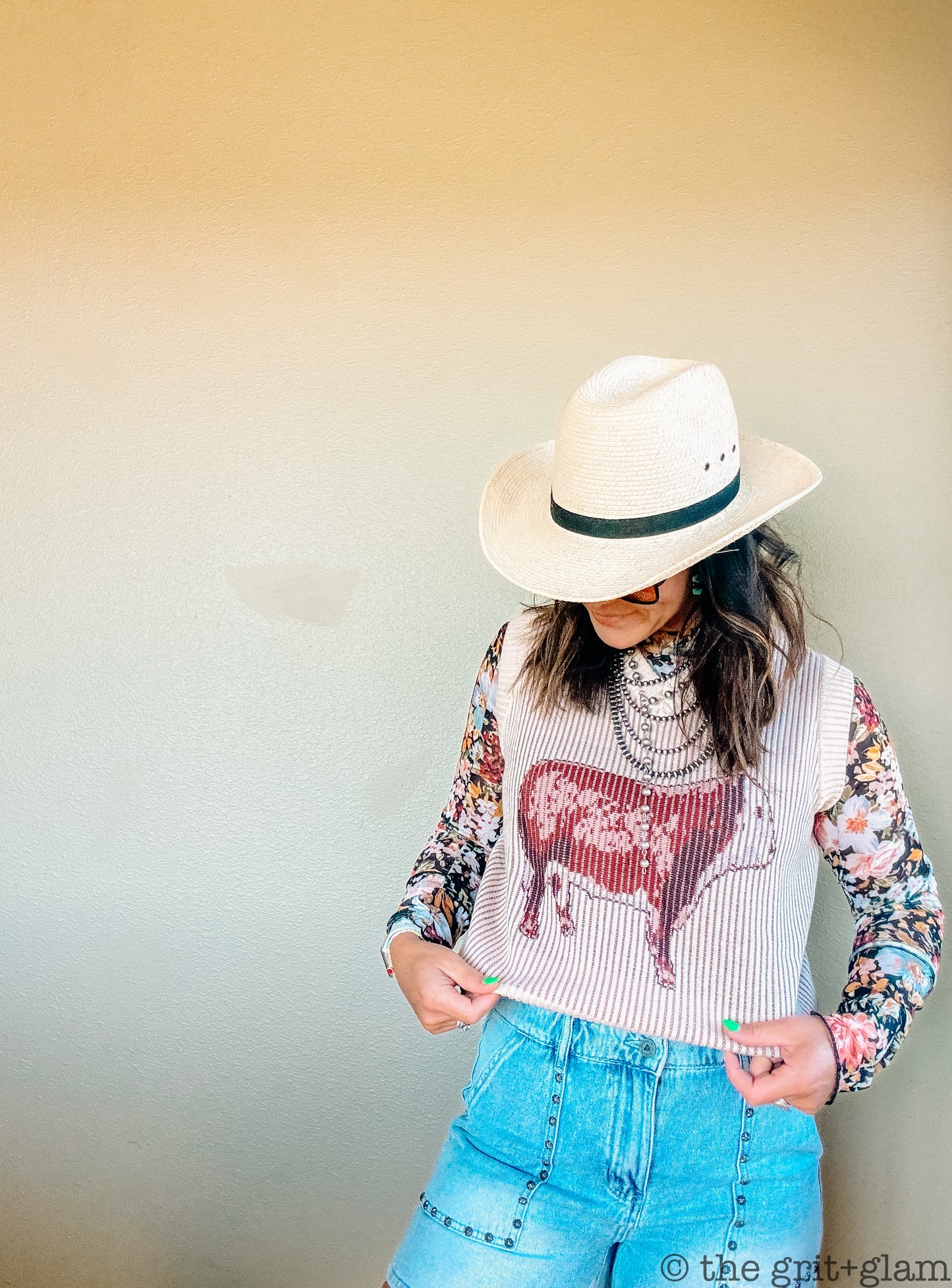 the |Hereford| Highway sweater vest