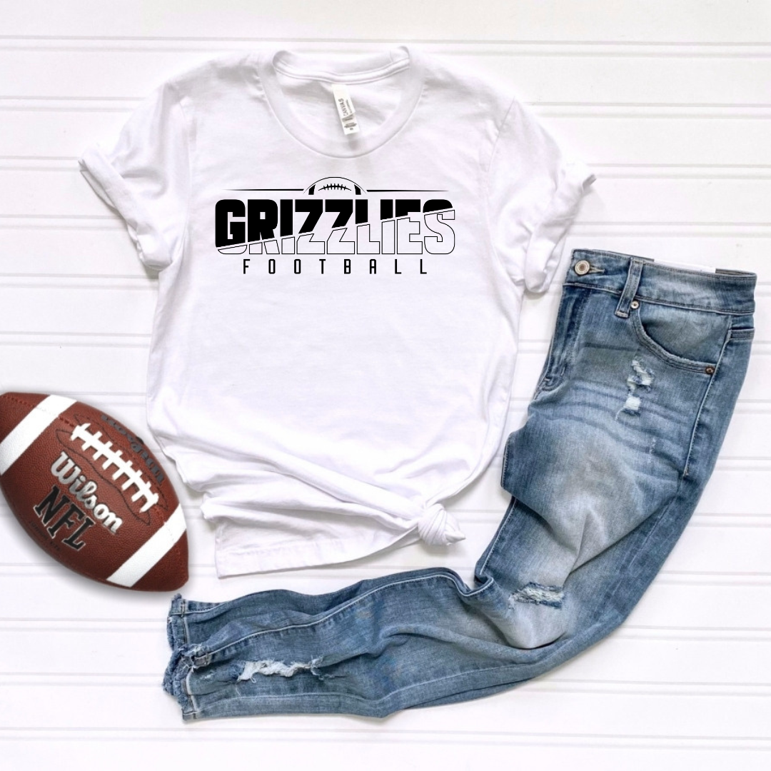 the Grizzlies |Football| [B+W] {adults}