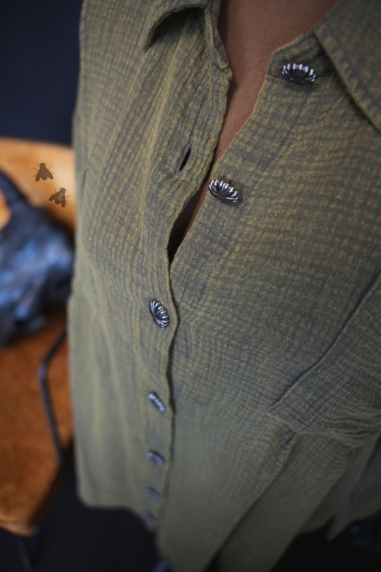 the |Agave| button up
