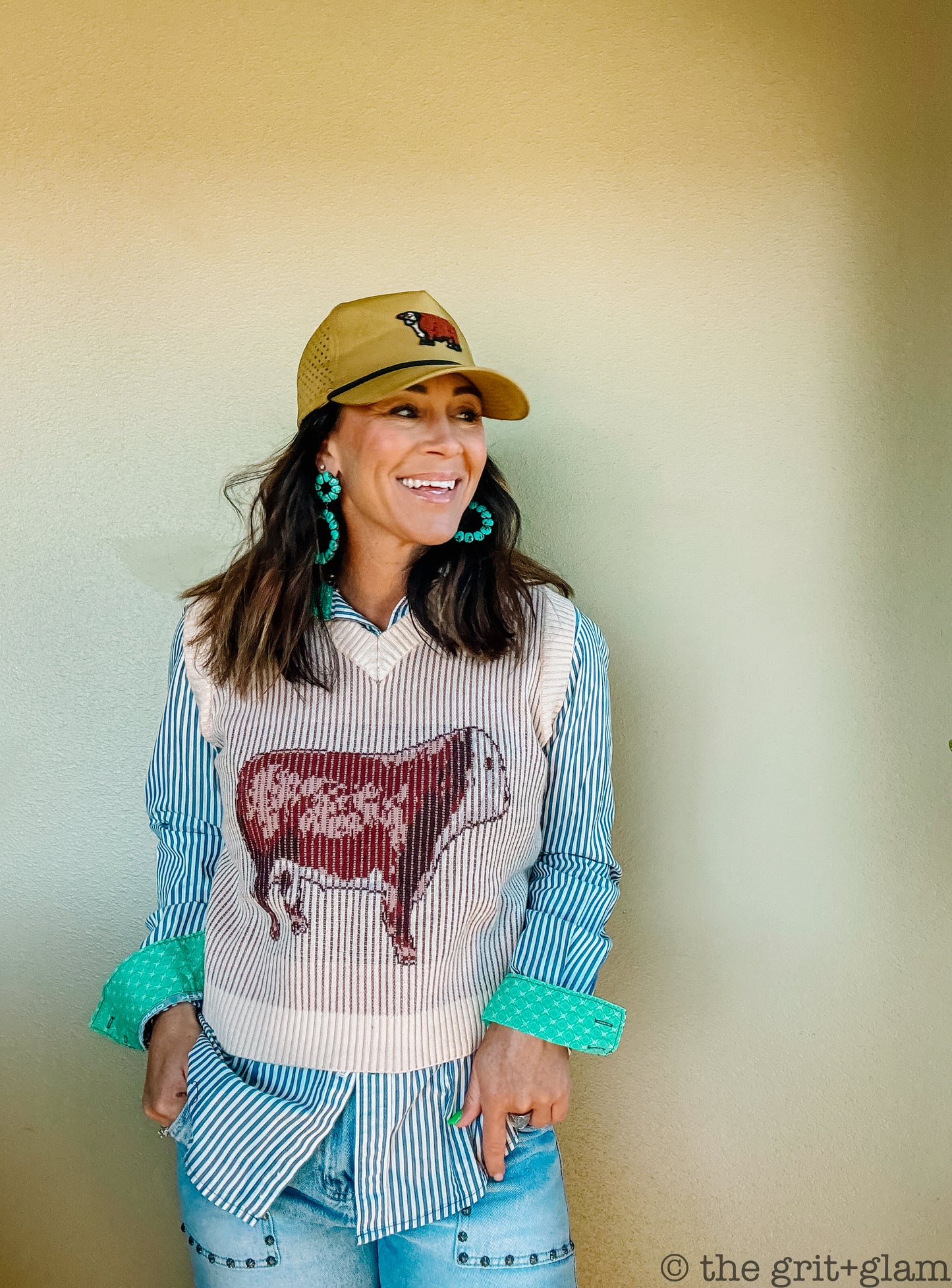 the |Hereford| Highway sweater vest