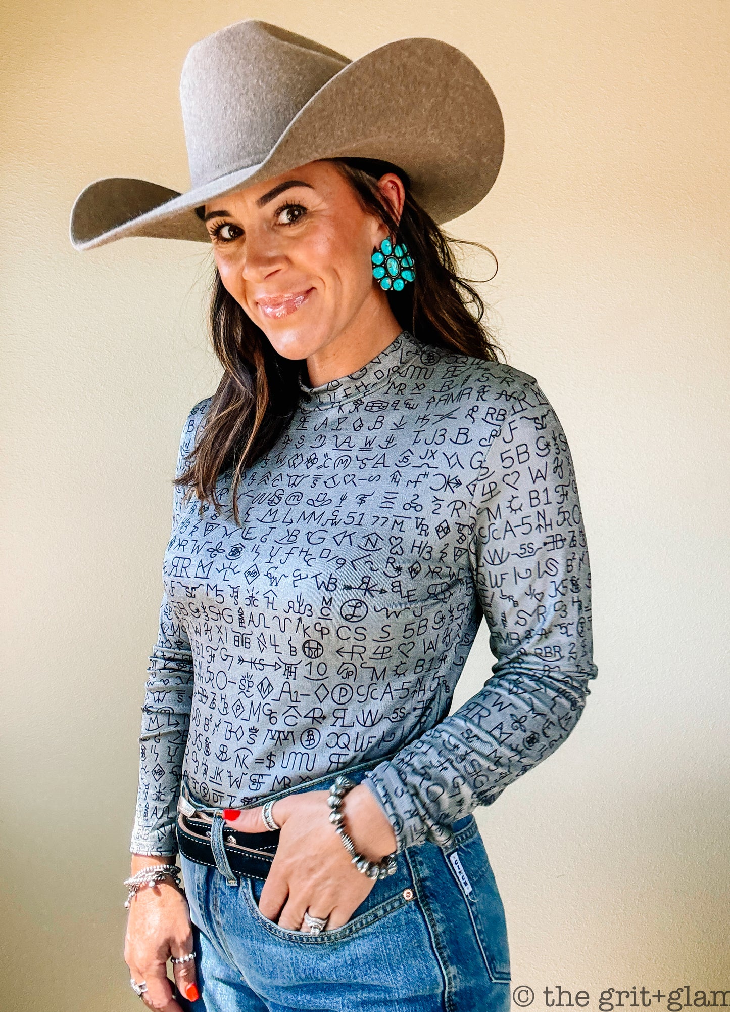 the Branded |L/S| {charcoal}