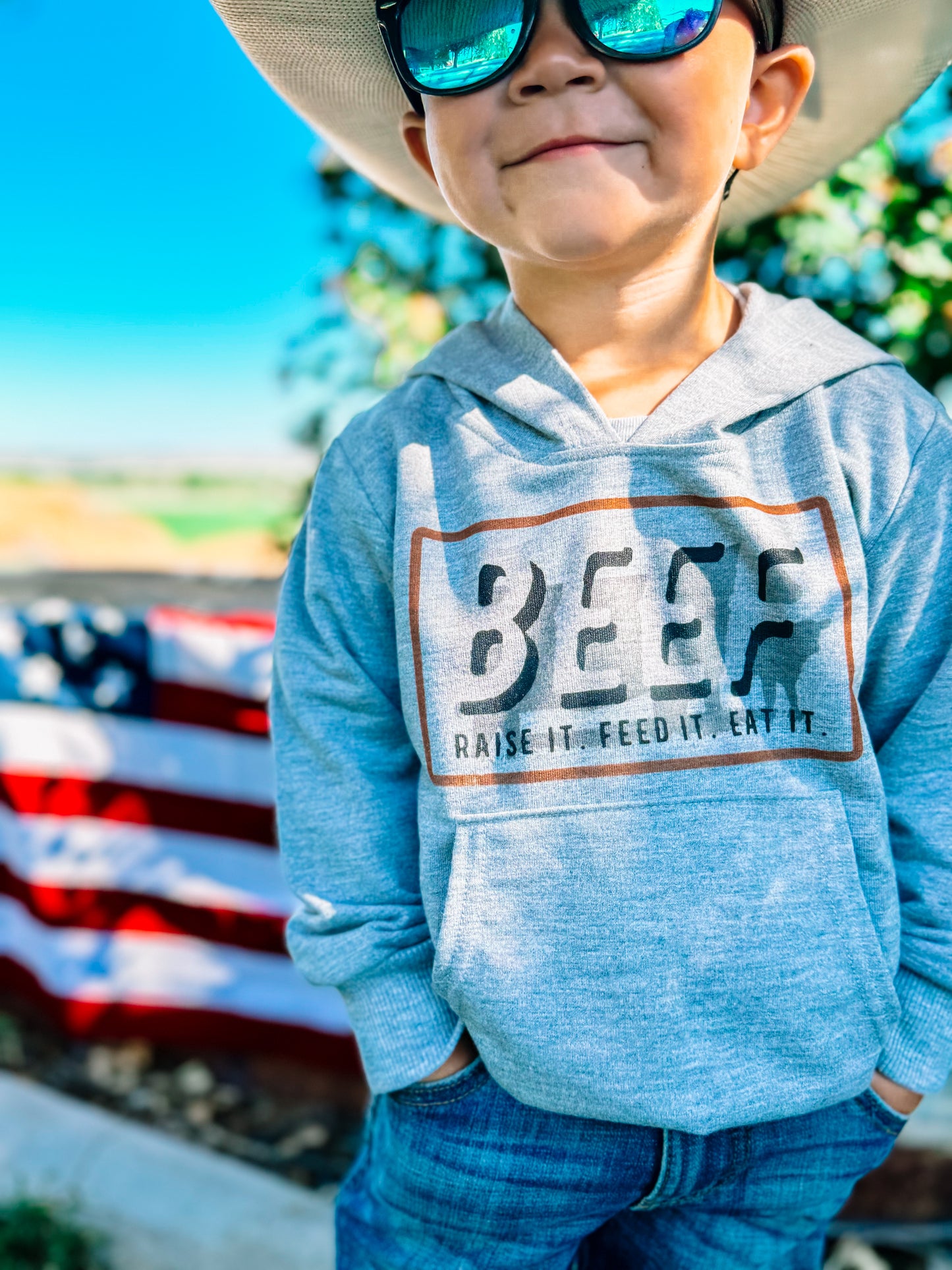 the |BEEF| Raise it. Feed it. Eat it. {kids}