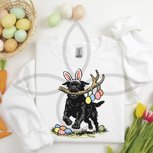 the Easter Huntin' |Dog| onesie + tee