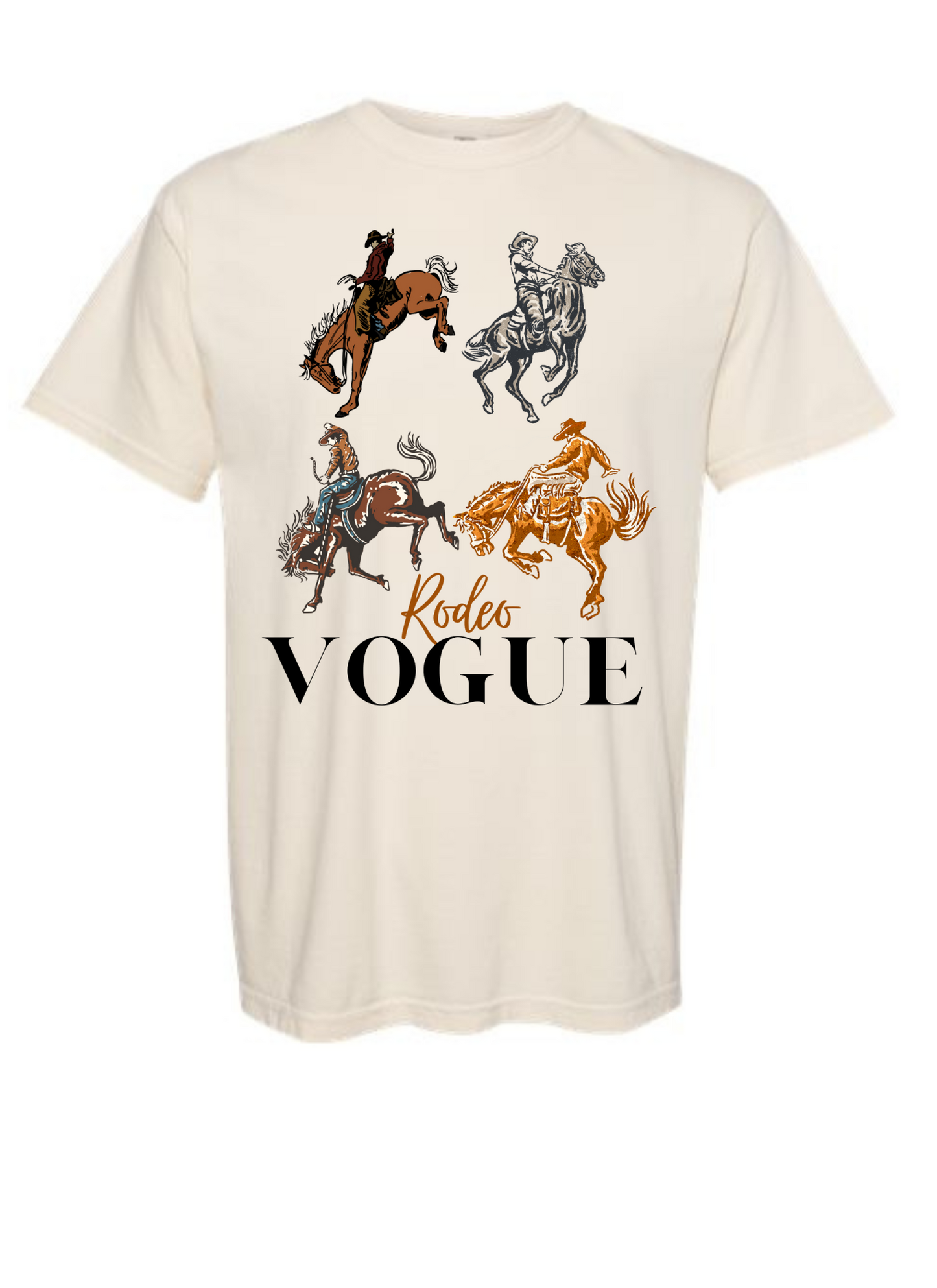 the Rodeo Vogue {tee or crew} {littles + ladies}