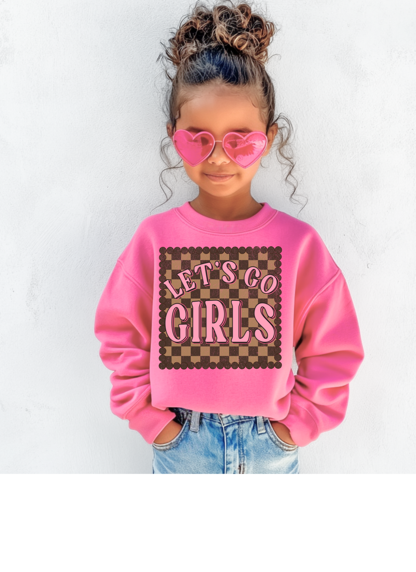 the Boujee Let's Go Girls Sweatshirt {littles + ladies}